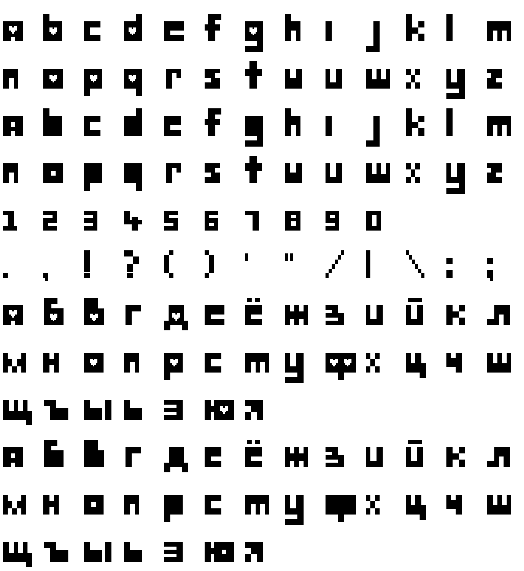 Шрифт Deltarune Cyrillic