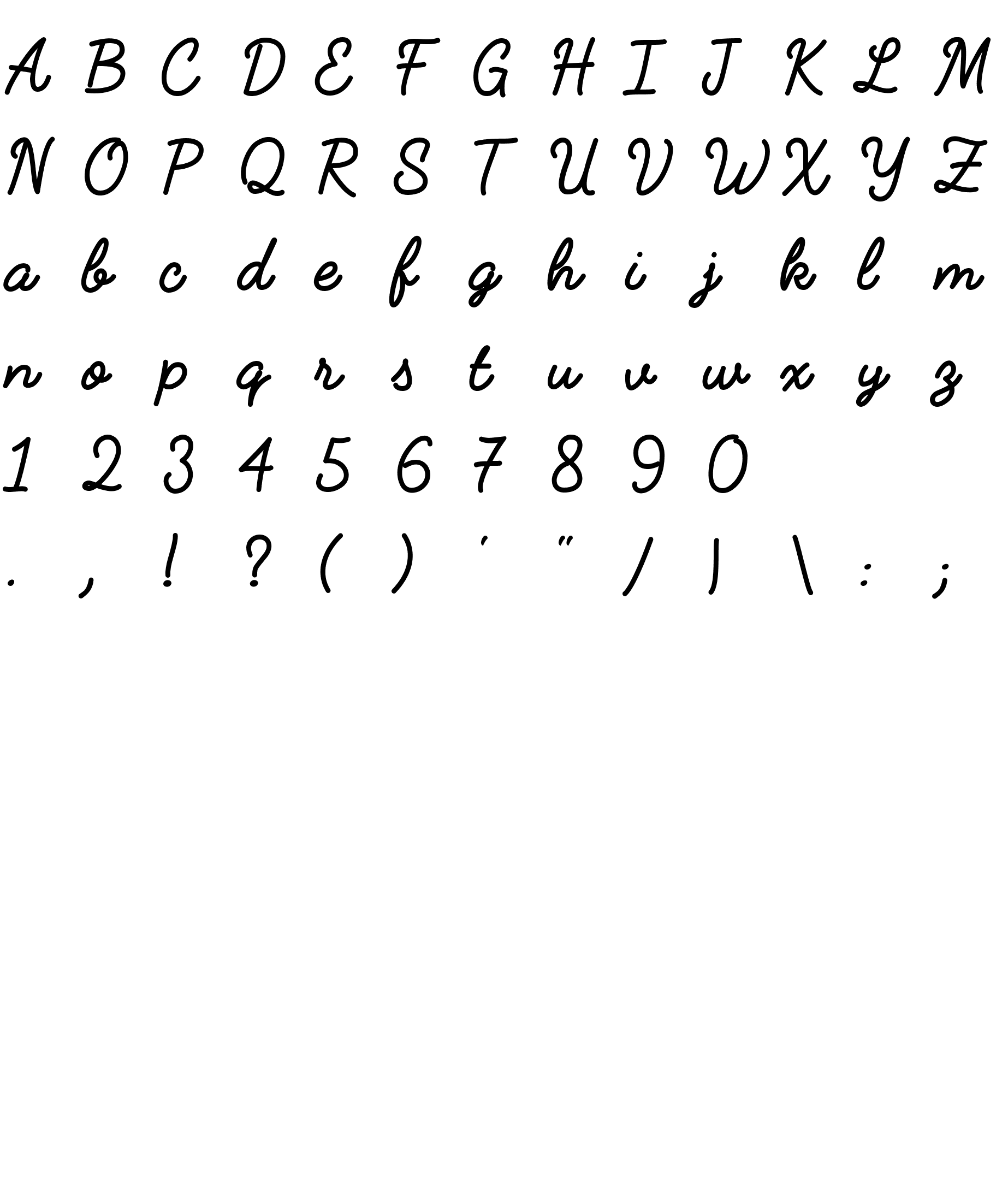 Шрифт FabfeltScript Bold Regular