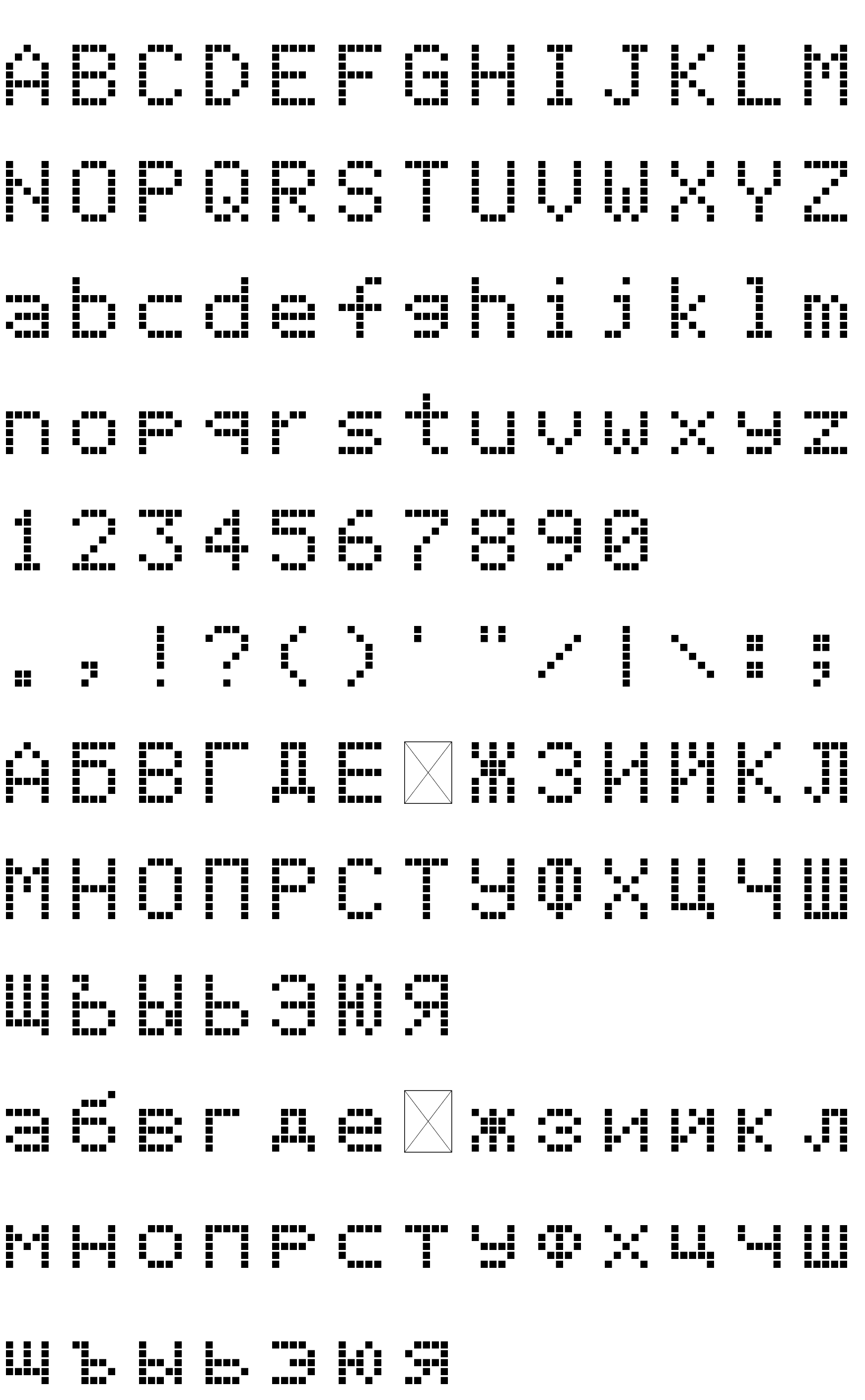 Шрифт MK-90 Regular