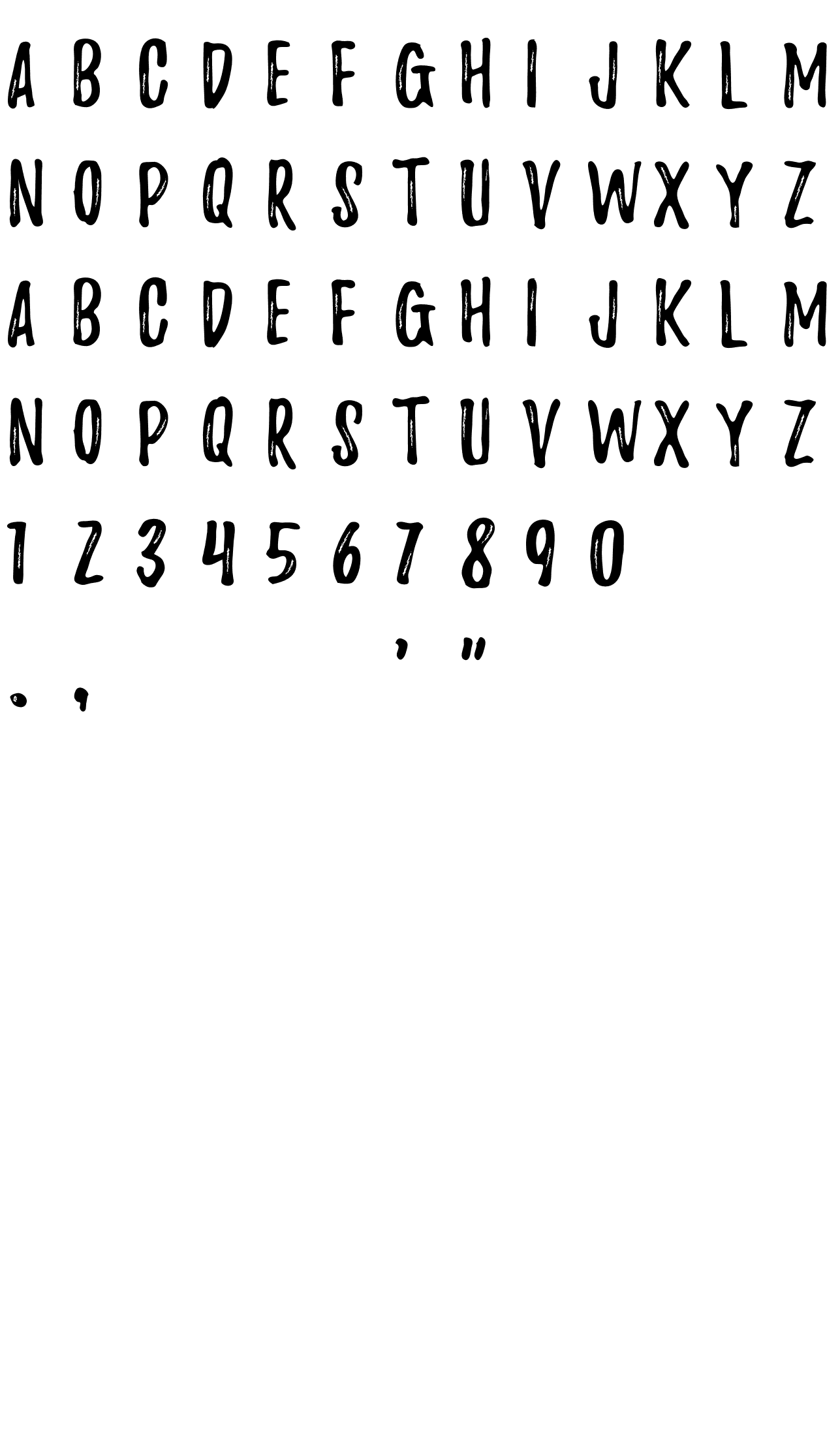 Шрифт Playlist-Caps