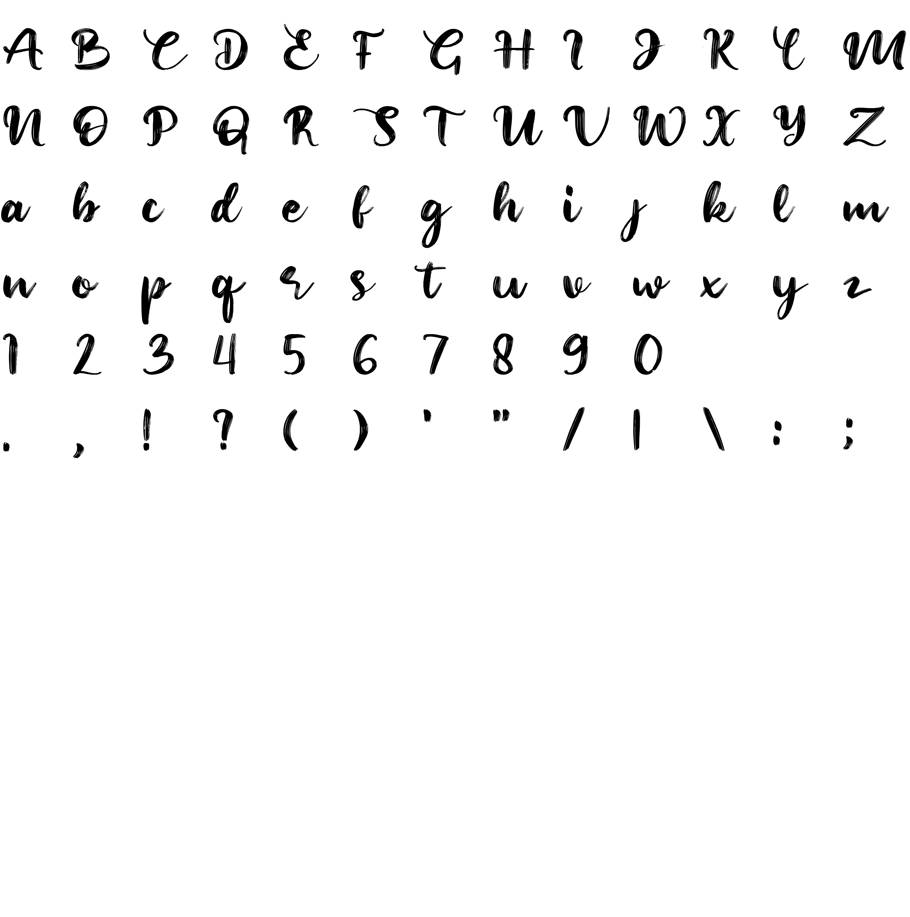 Шрифт Mella Nissa