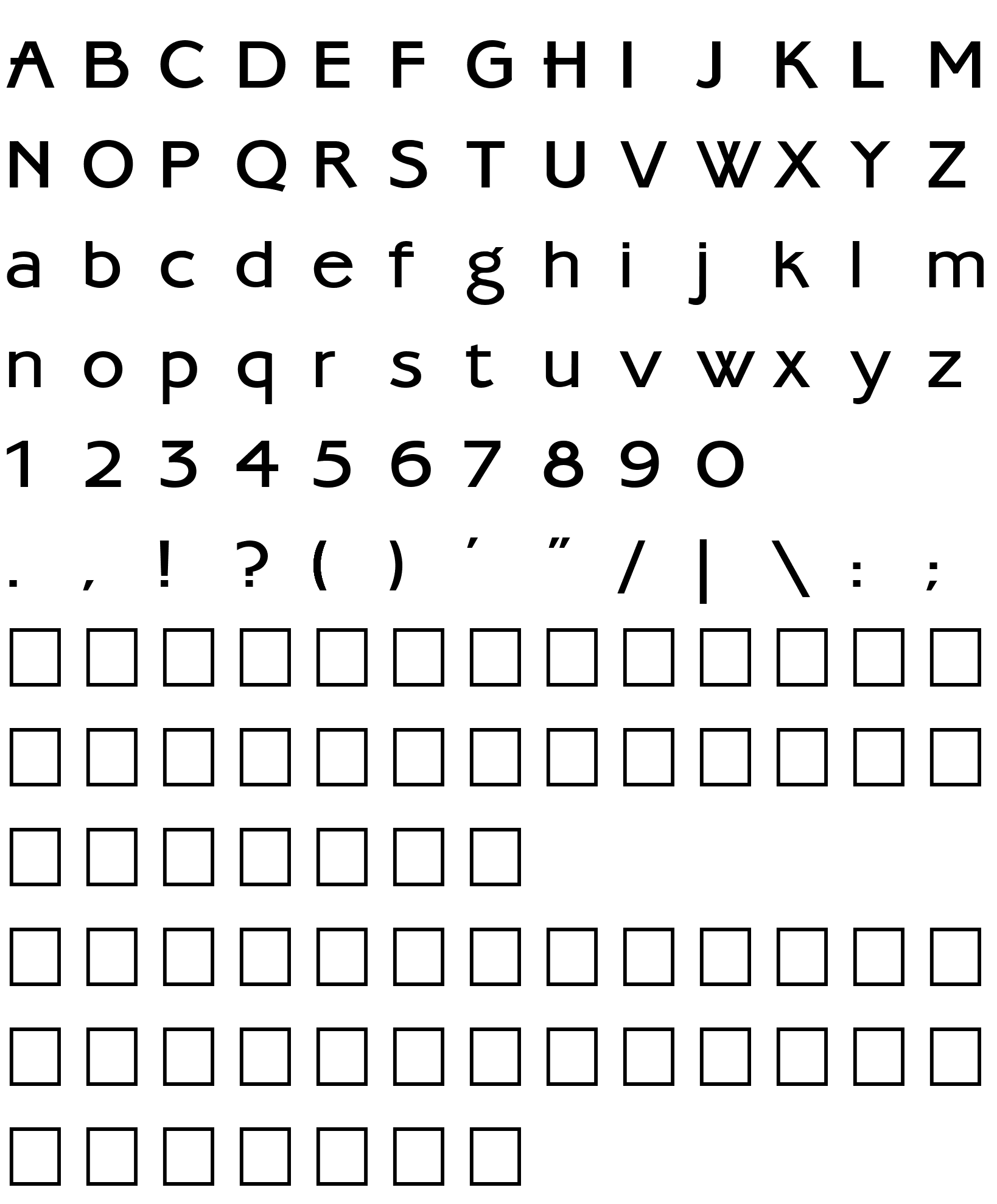 Шрифт Ambassadore Normal