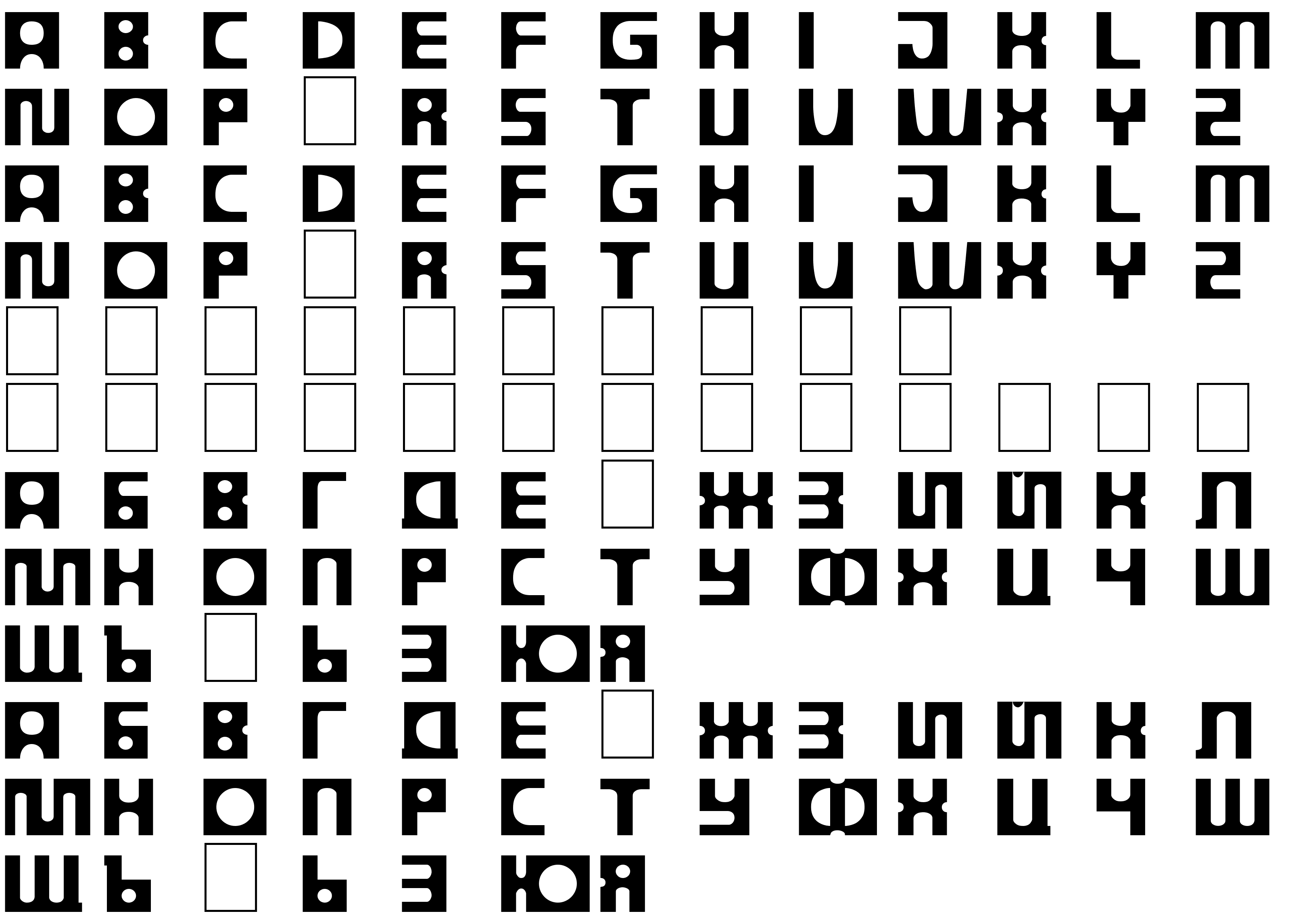 Шрифт DSProgress SemiBold