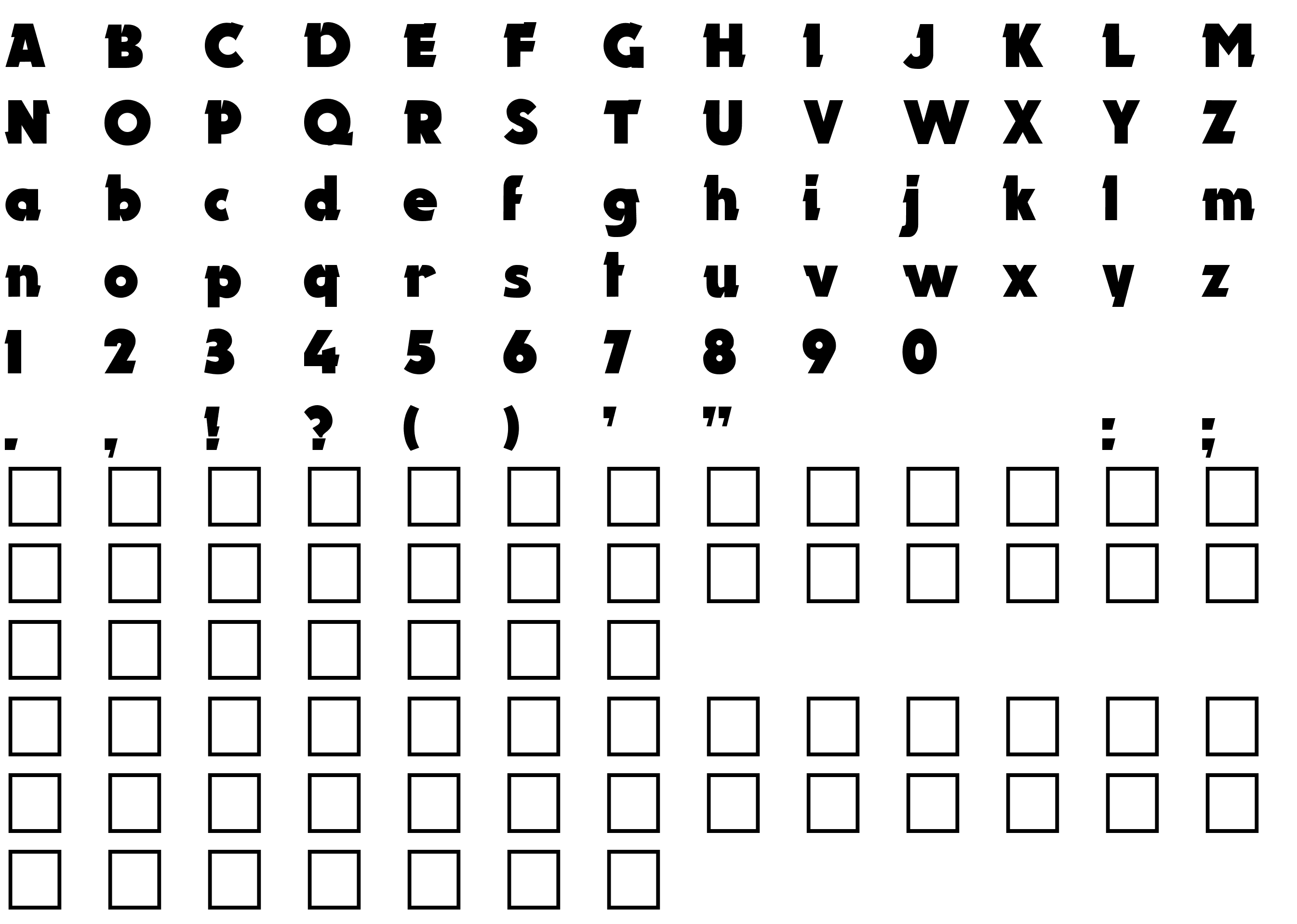 Шрифт Electron Cyr Normal