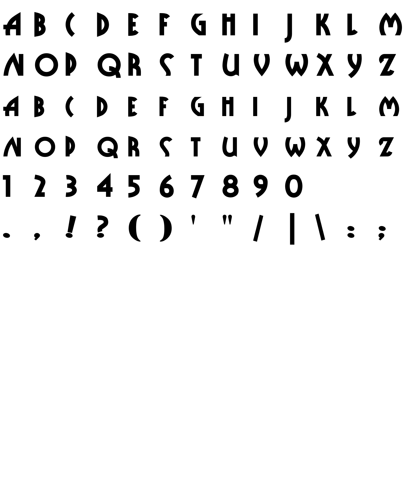 Шрифт Public-Enemy