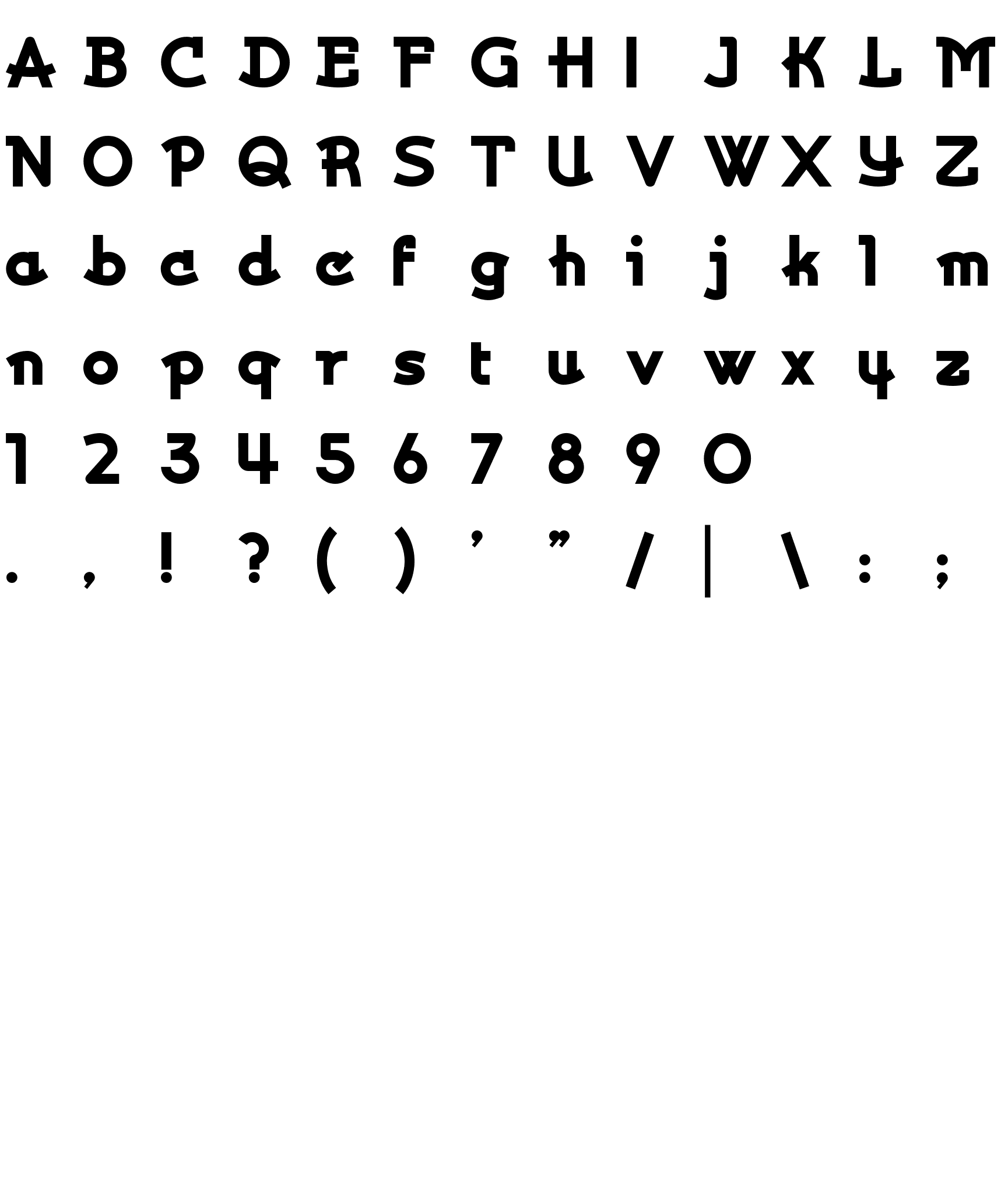 Шрифт Kurvaceous