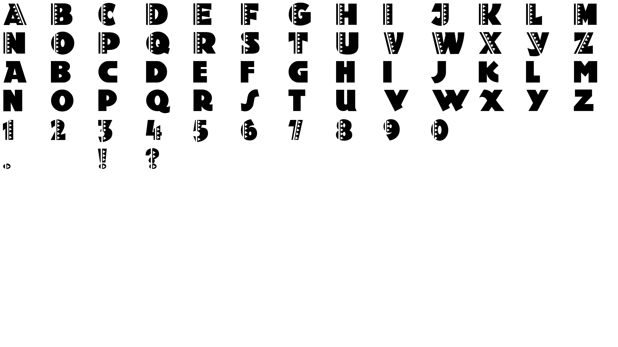 Шрифт Holy-Ravioli