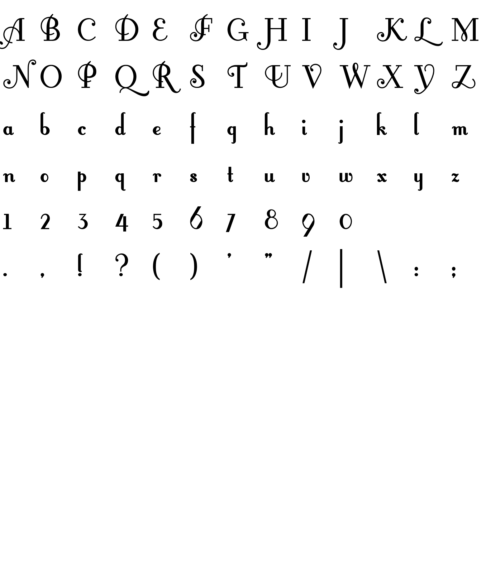 Шрифт FontleroyBrown