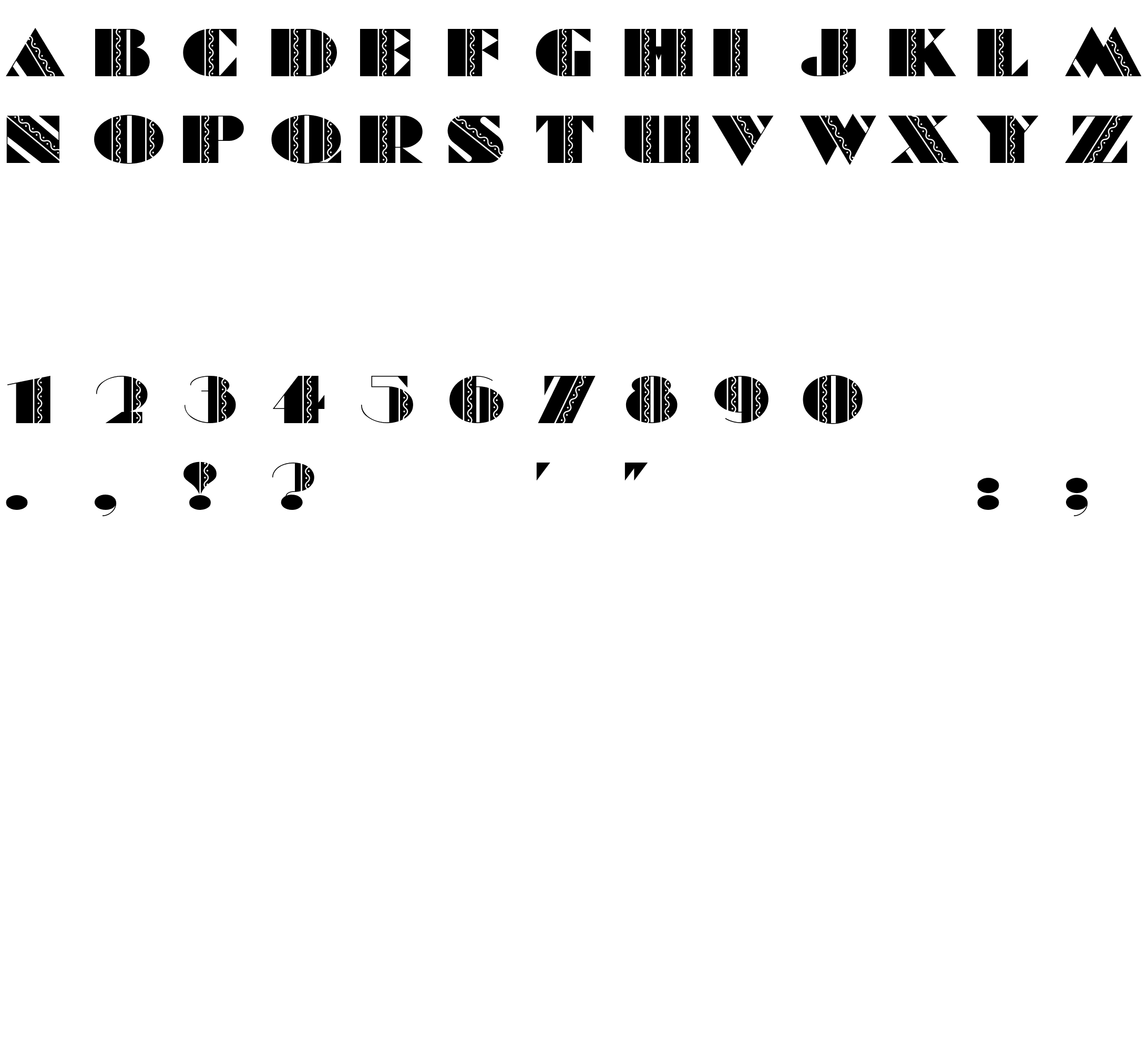 Шрифт FeteAccompli