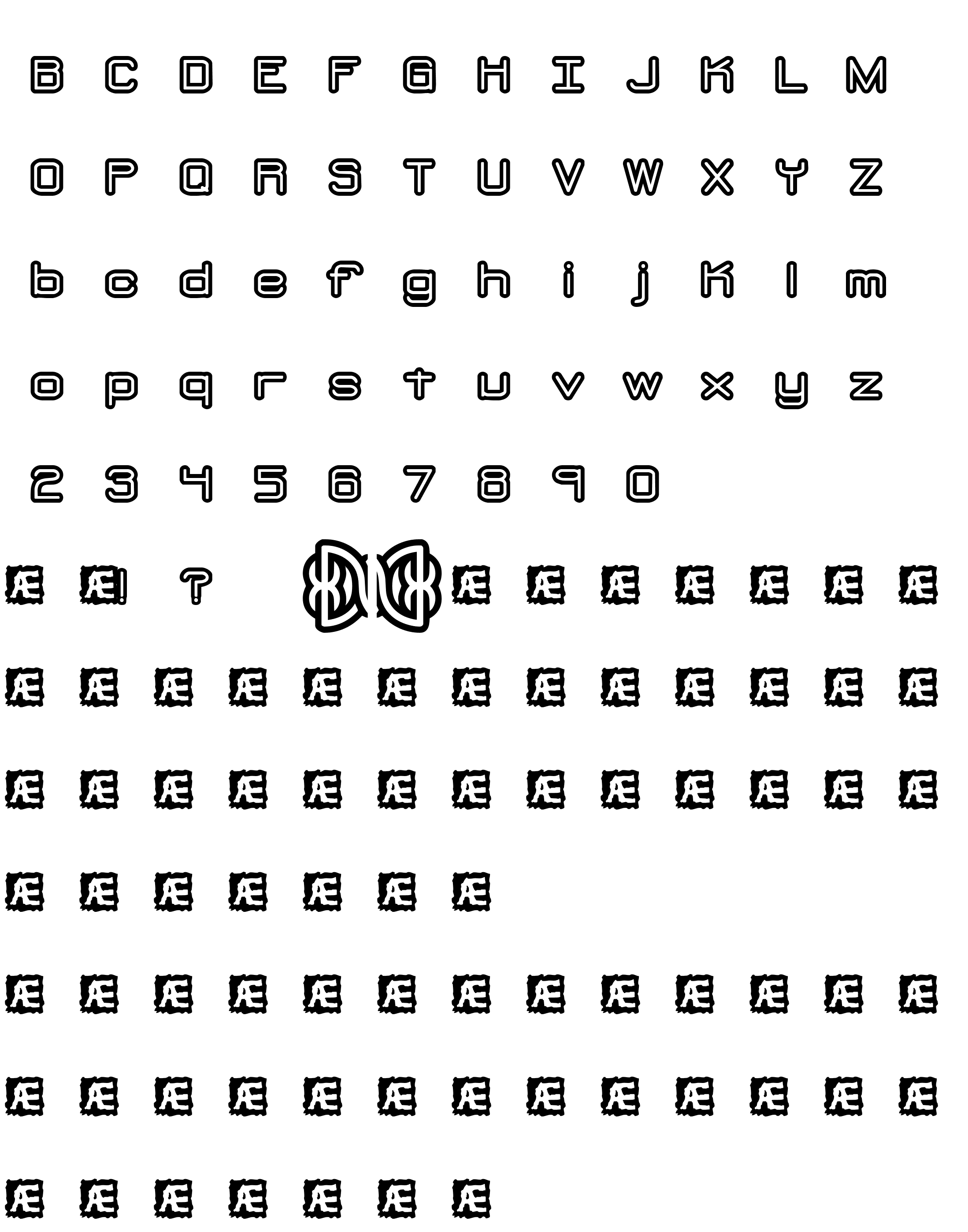 Шрифт Loopy (BRK)