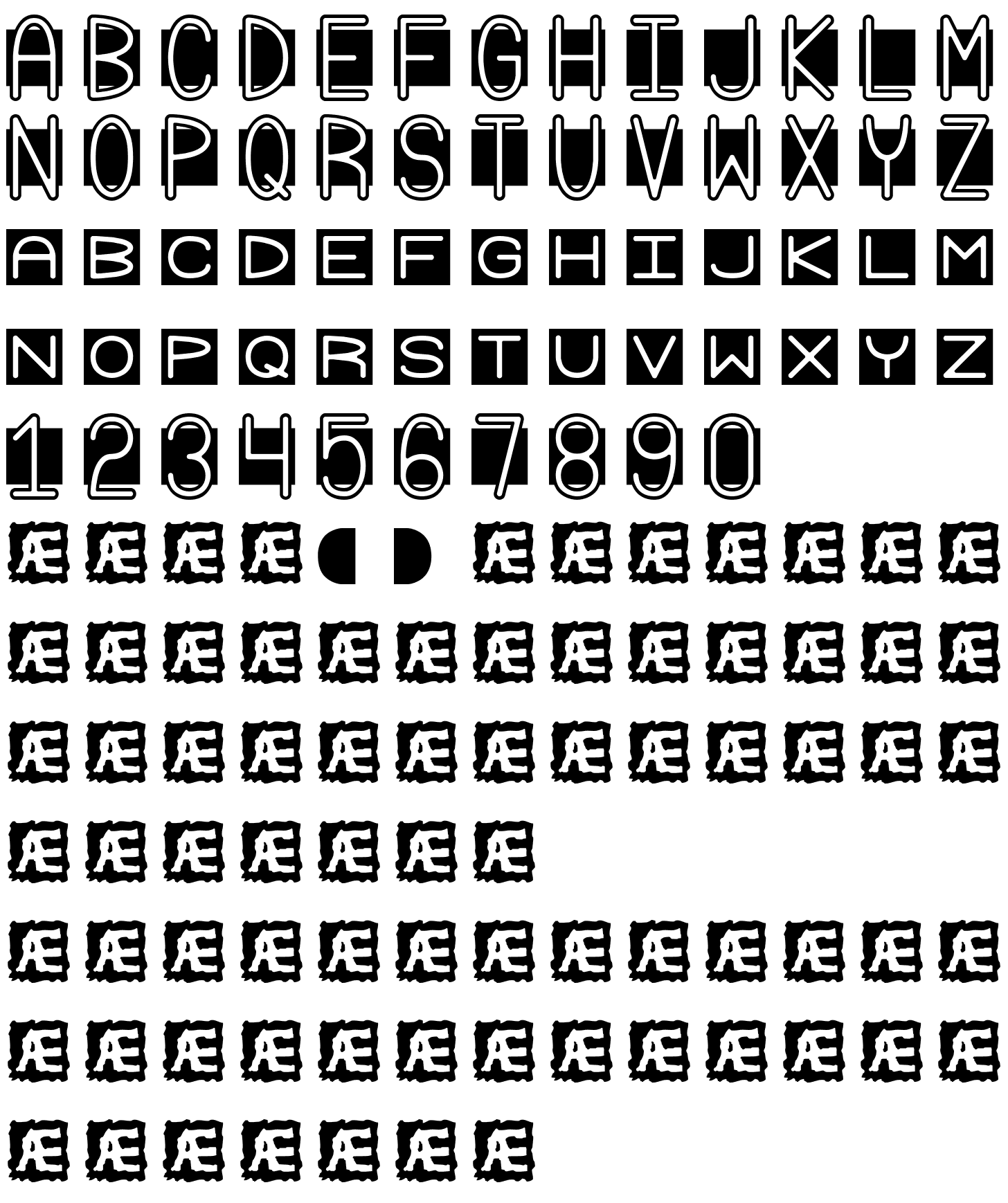 Шрифт Grudge (BRK)