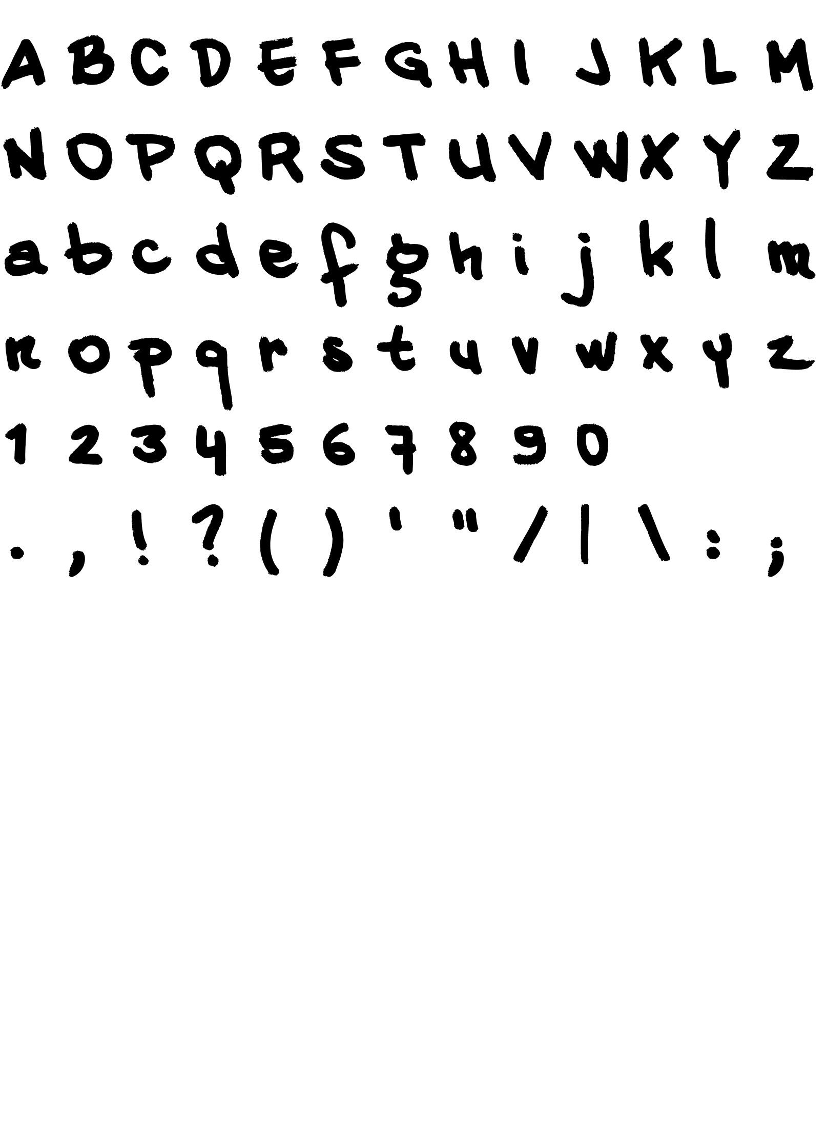 Шрифт 20 CENTS MARKER Bold