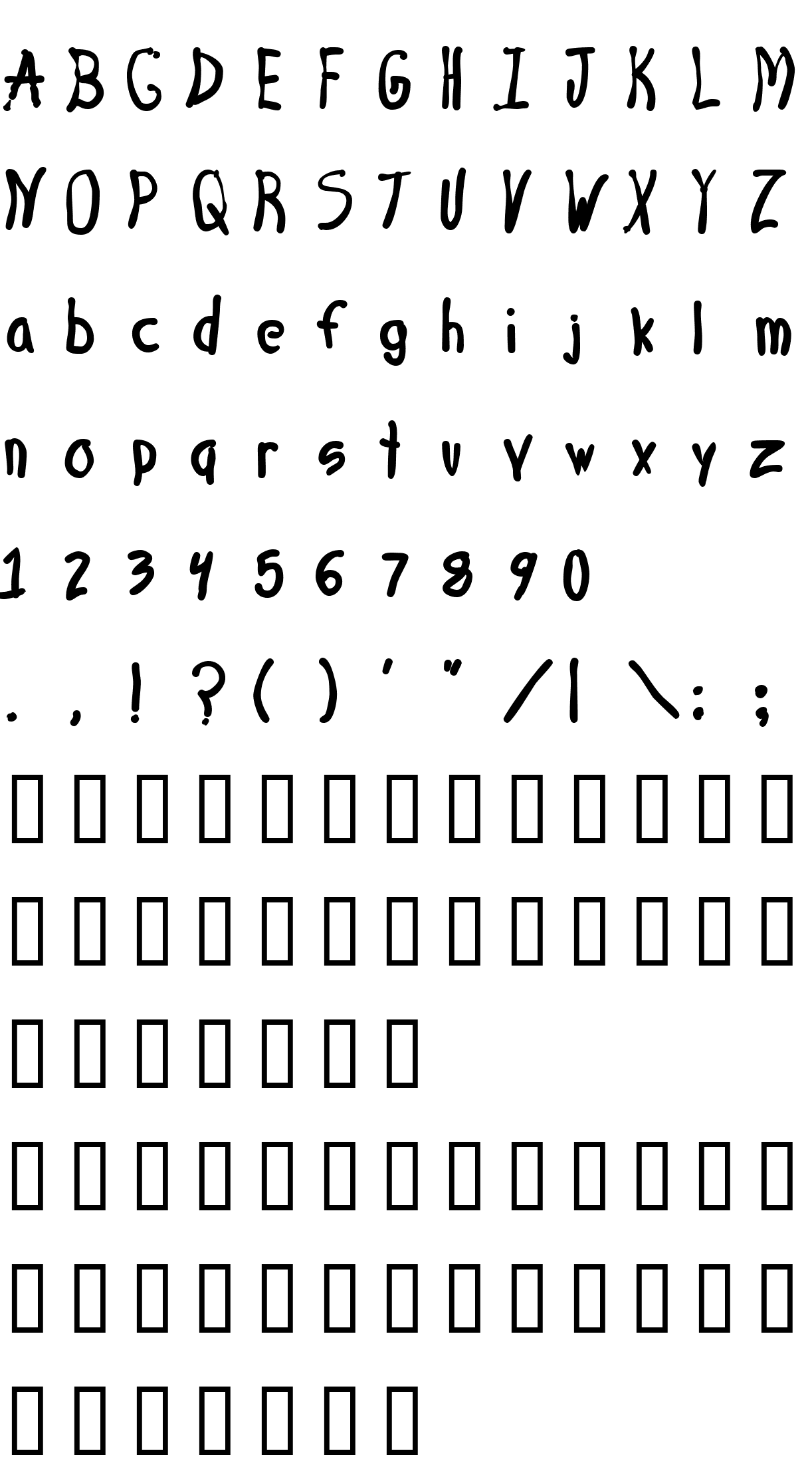 Шрифт 4 Star Face Font