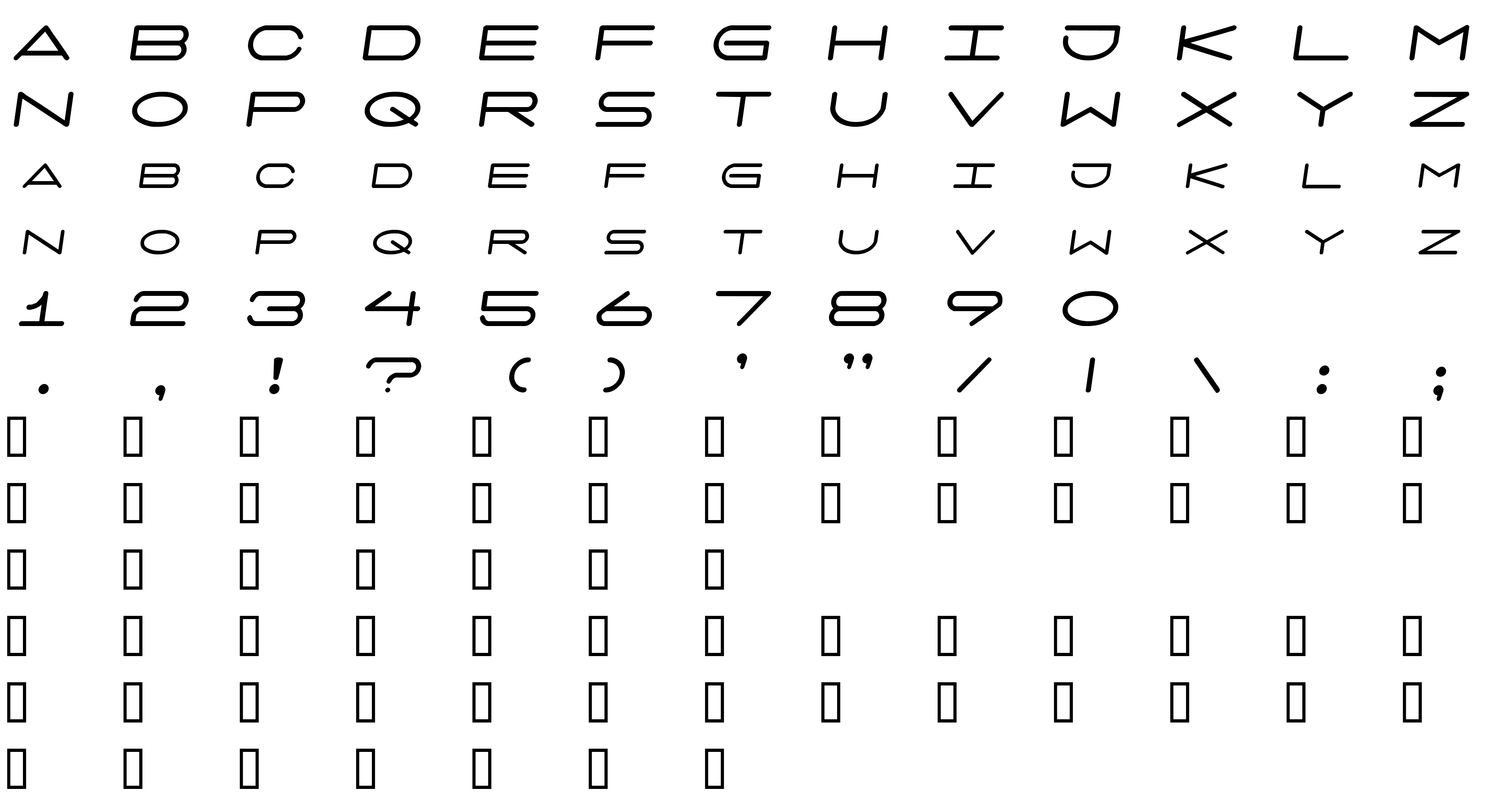 Шрифт 7 days oblique