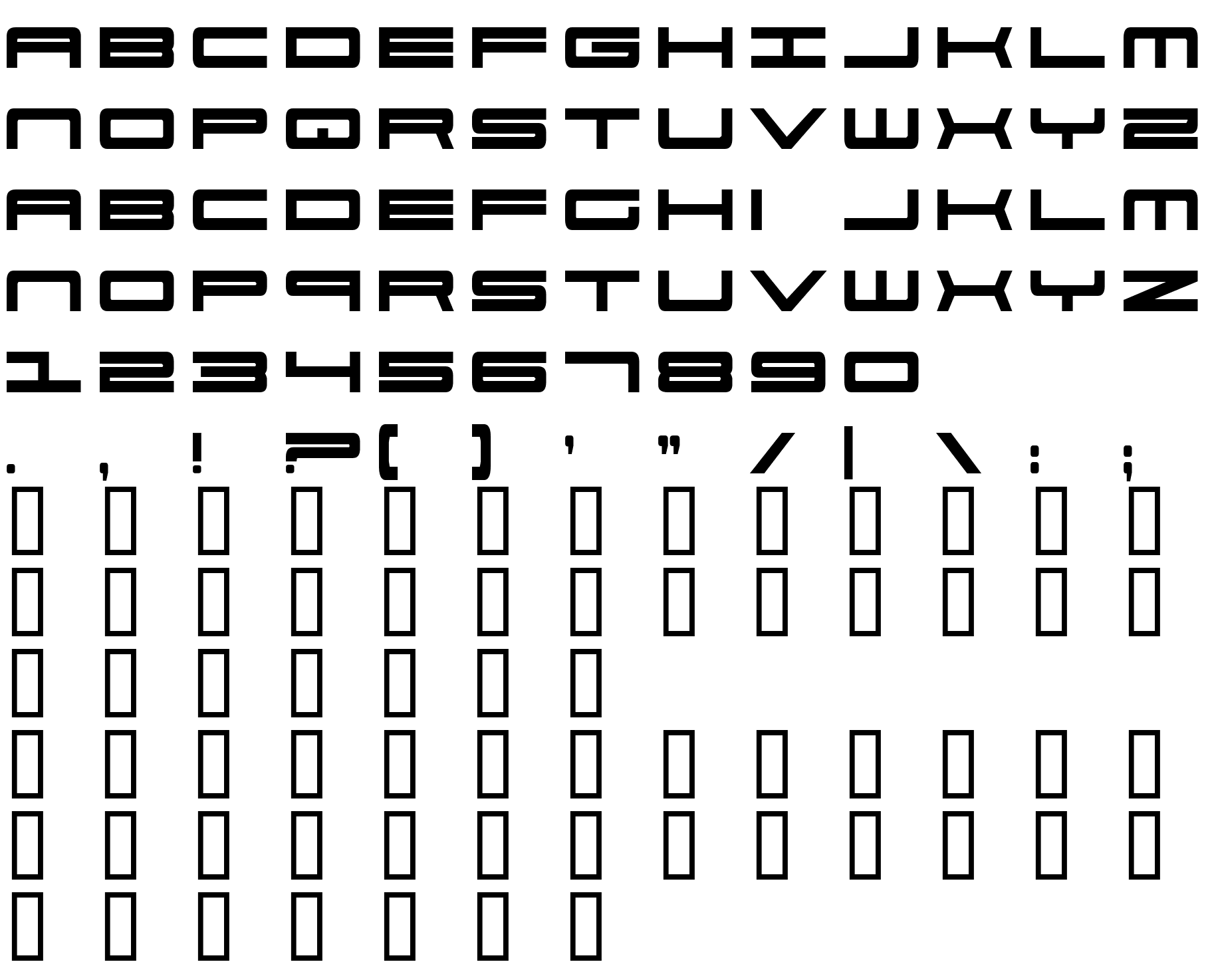 Шрифт 911 Porscha Bold