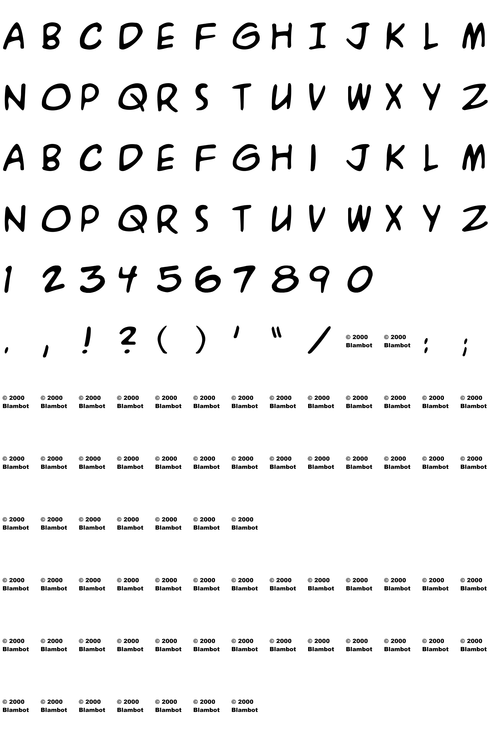 Шрифт A.C.M.E. Explosive!