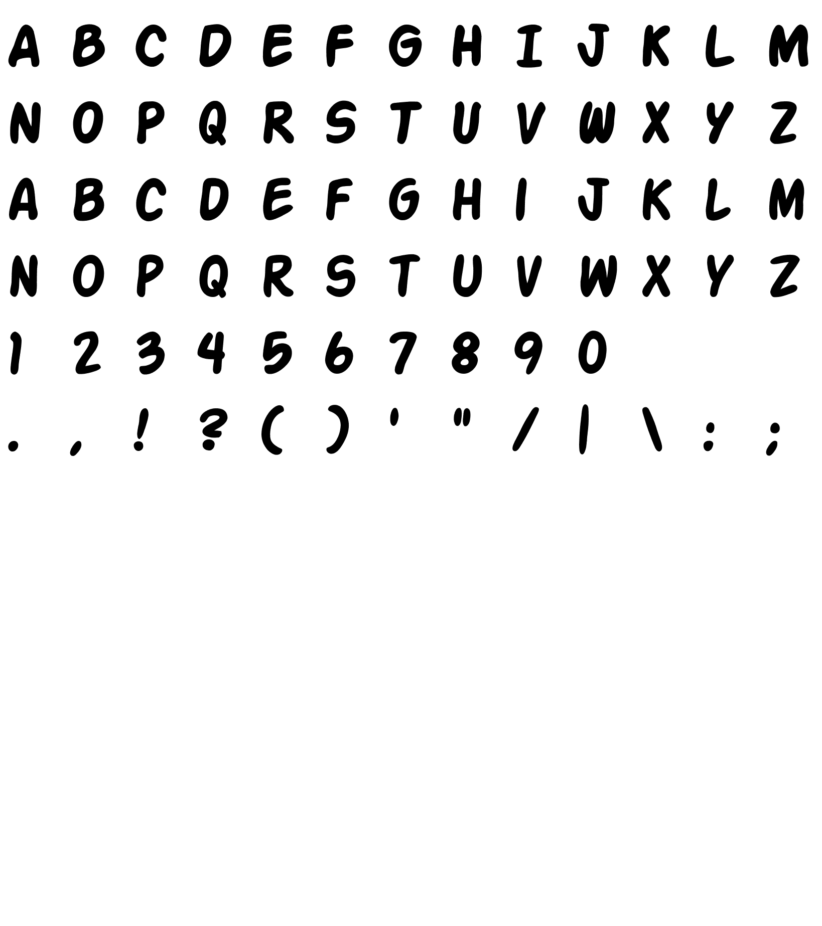 Шрифт Action Man Bold