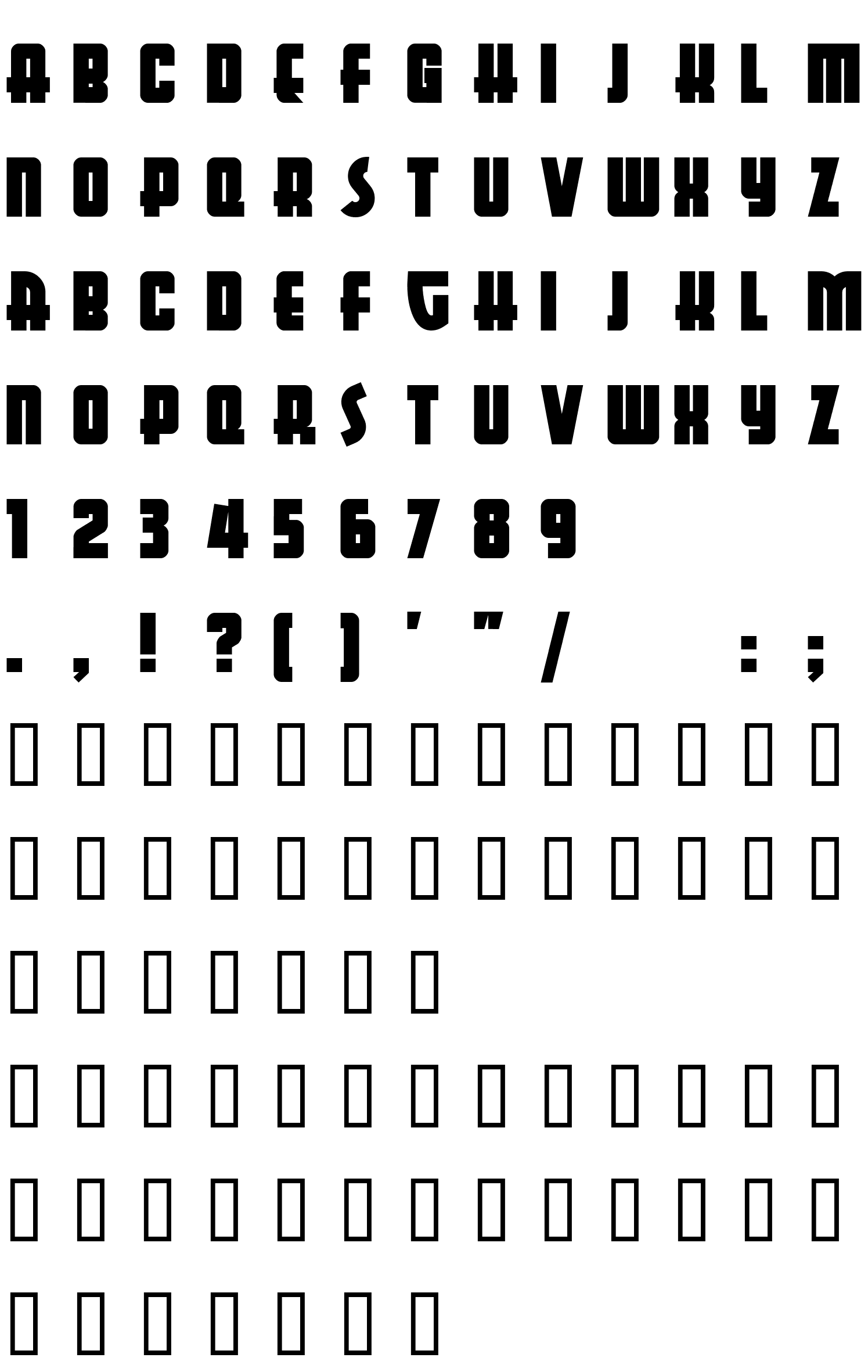 Шрифт AerojonesNF