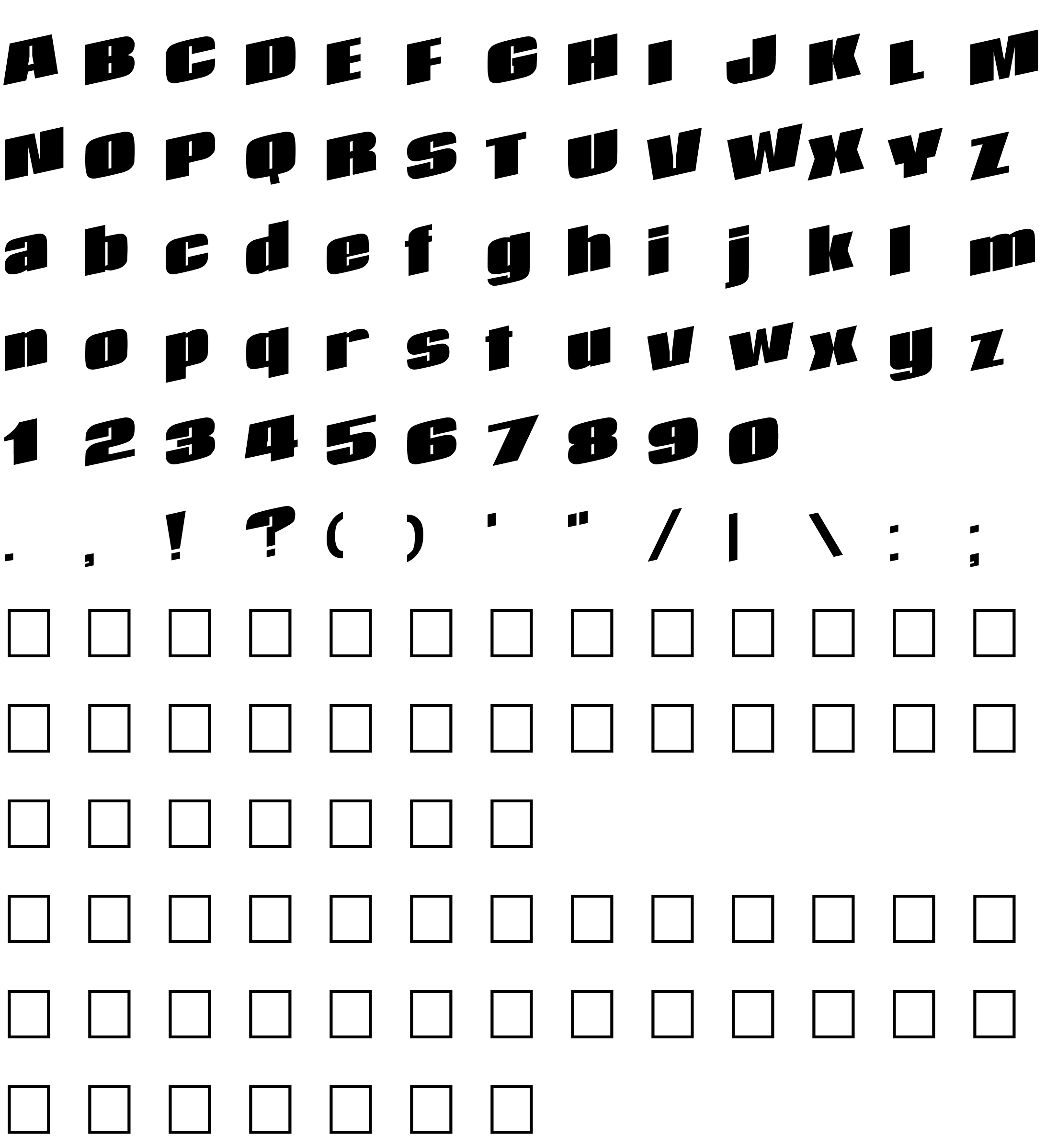 Шрифт After Regular ttnorm