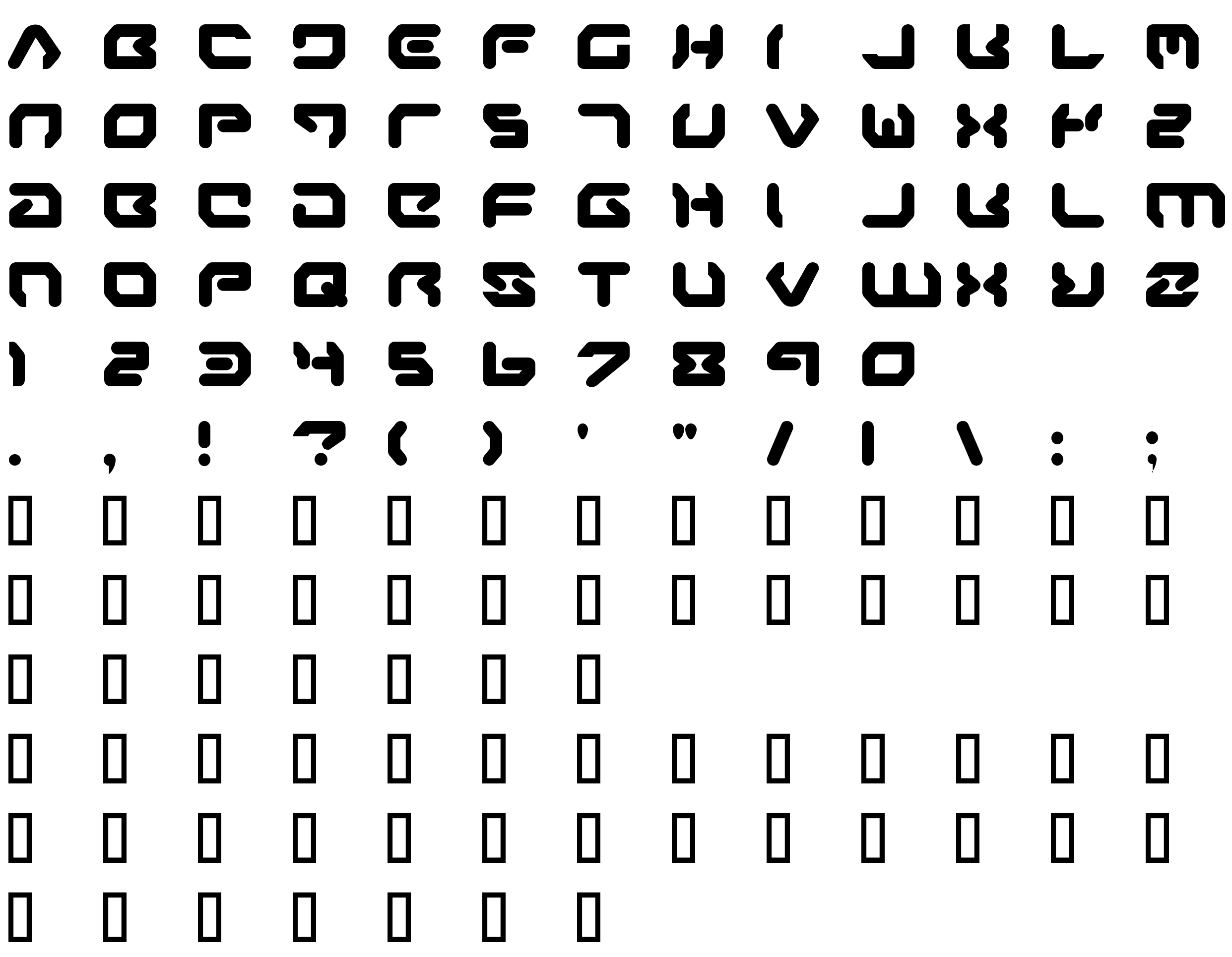 Шрифт Airstrip One Bold