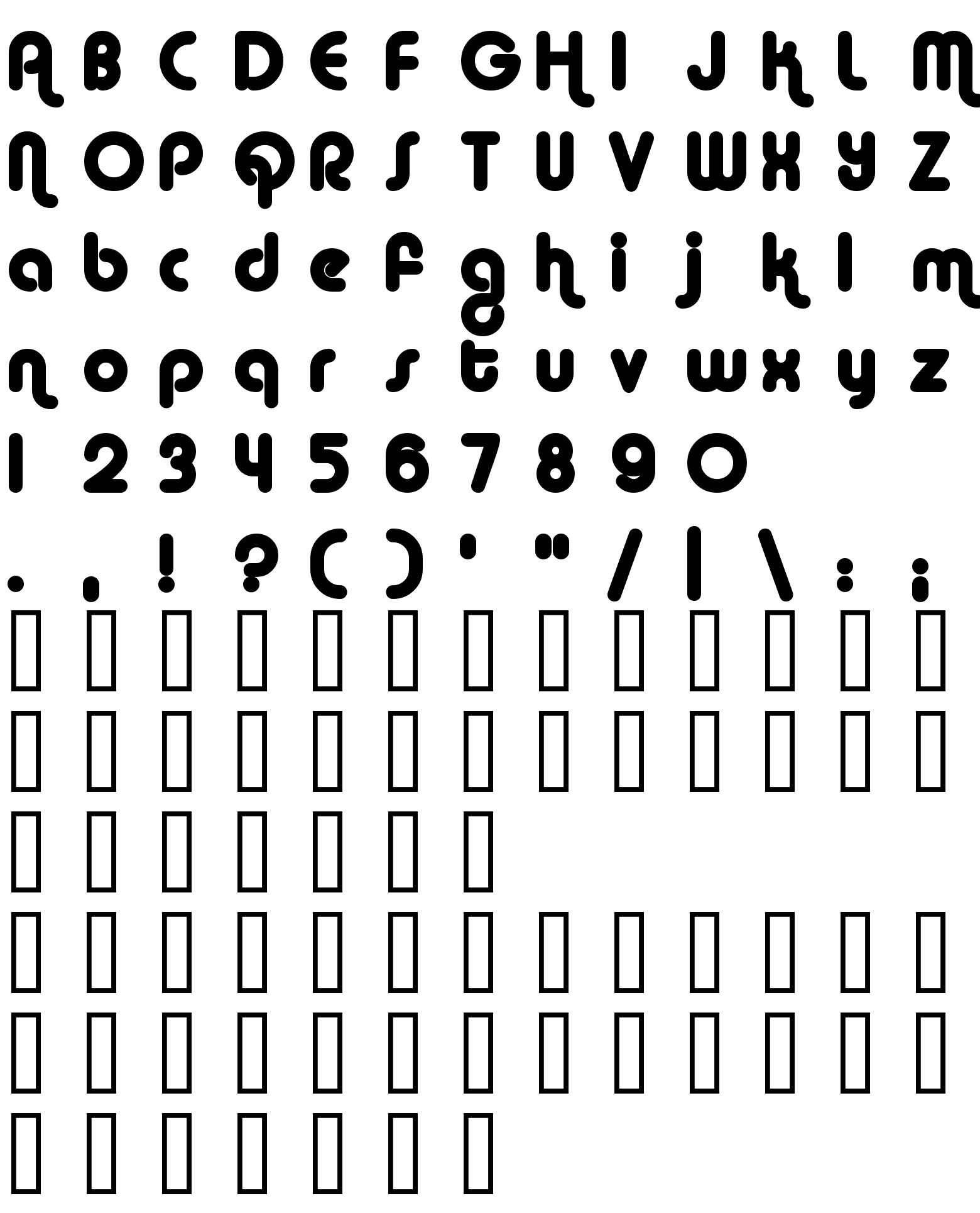 Шрифт Alba Matter