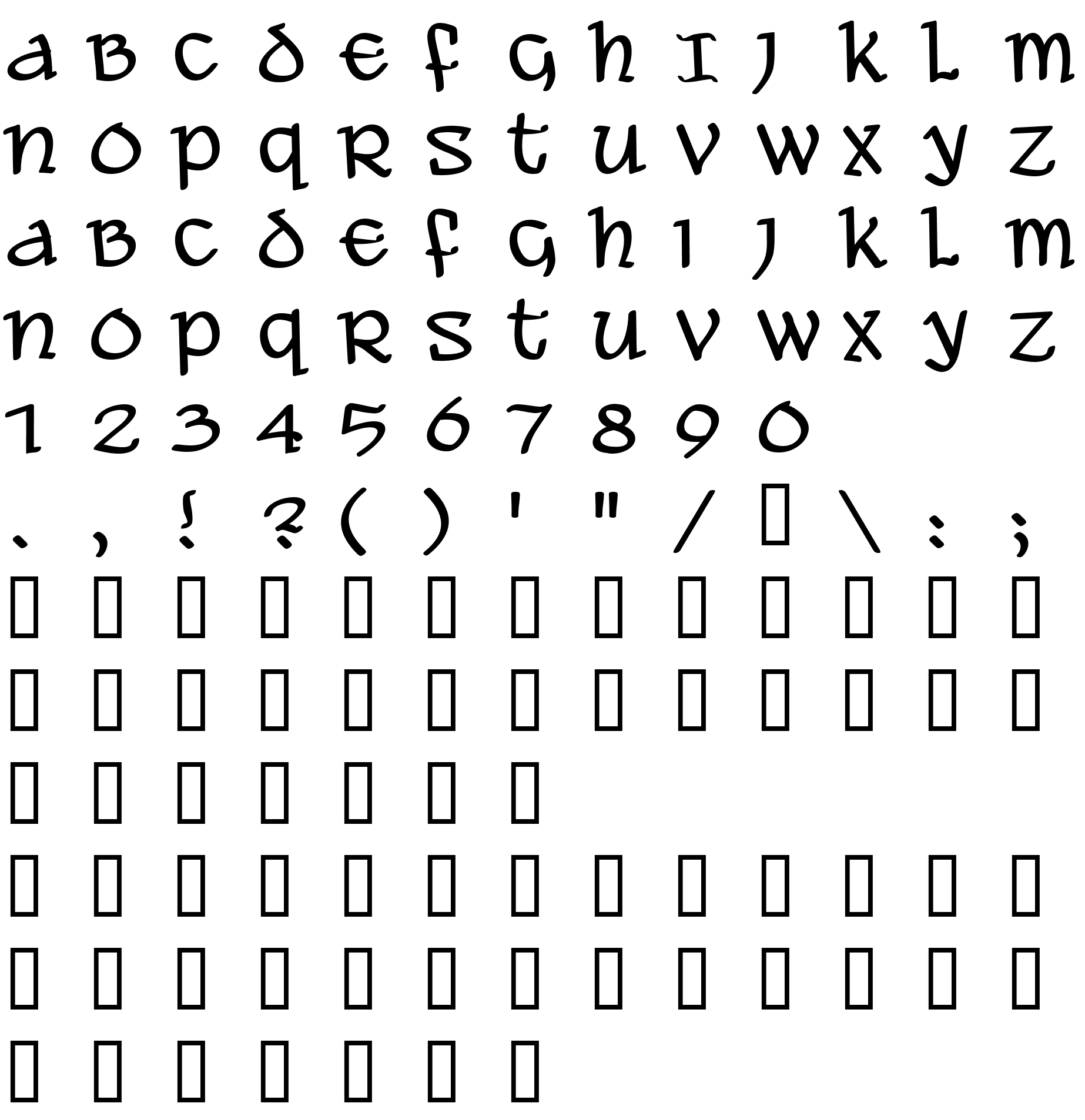 Шрифт Ale and Wenches BB