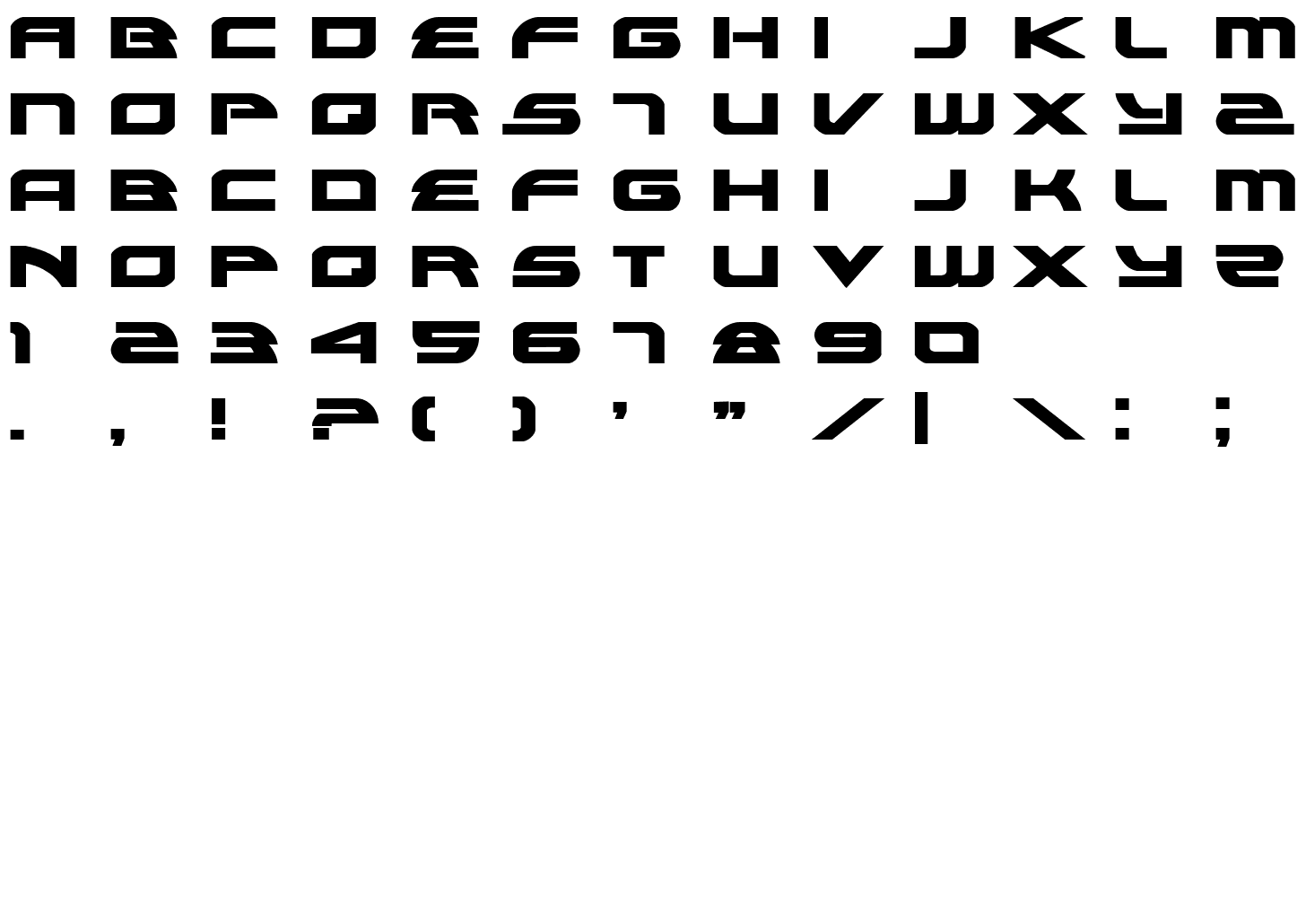 Шрифт Alexis Bold