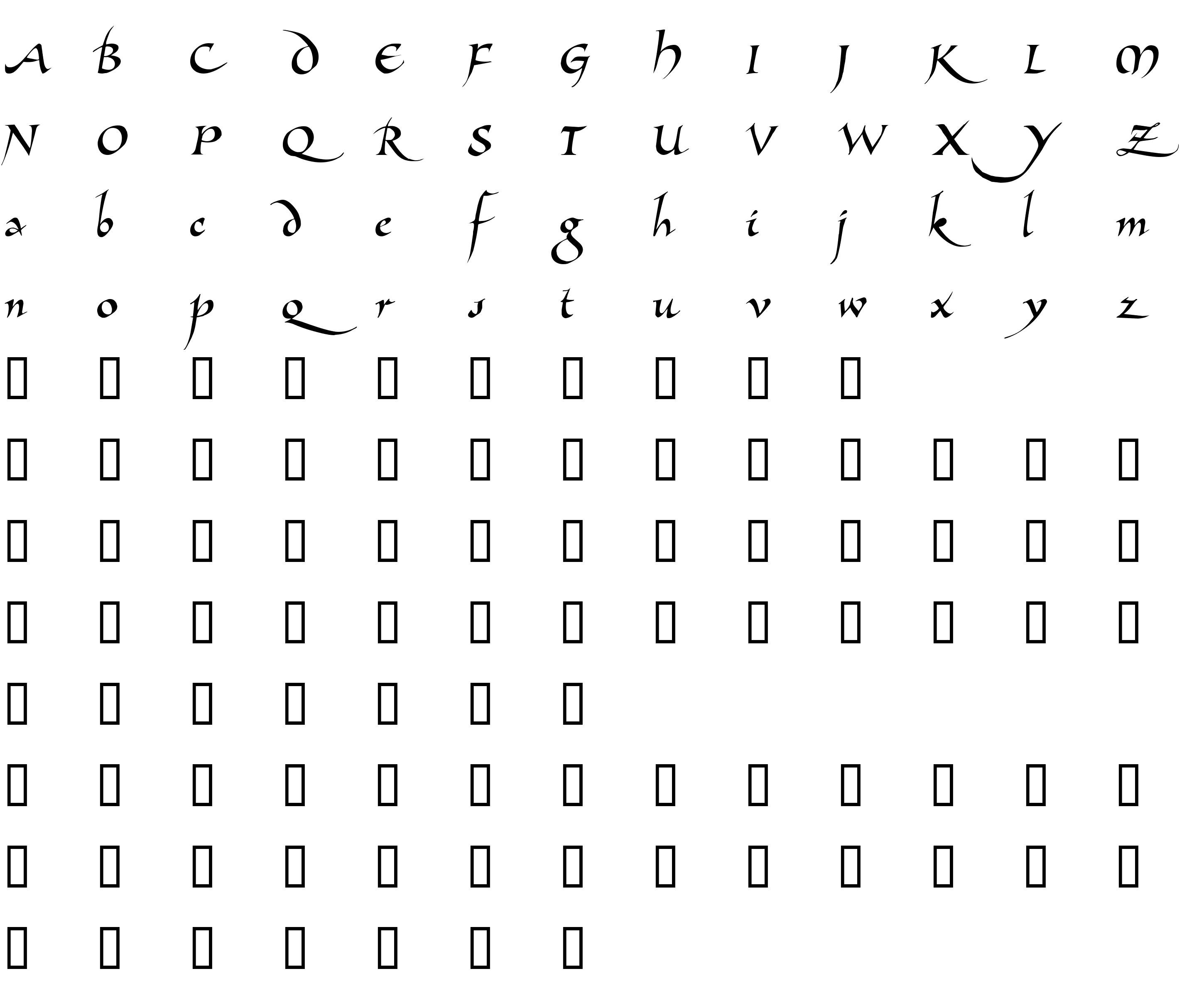 Шрифт Allembert!"