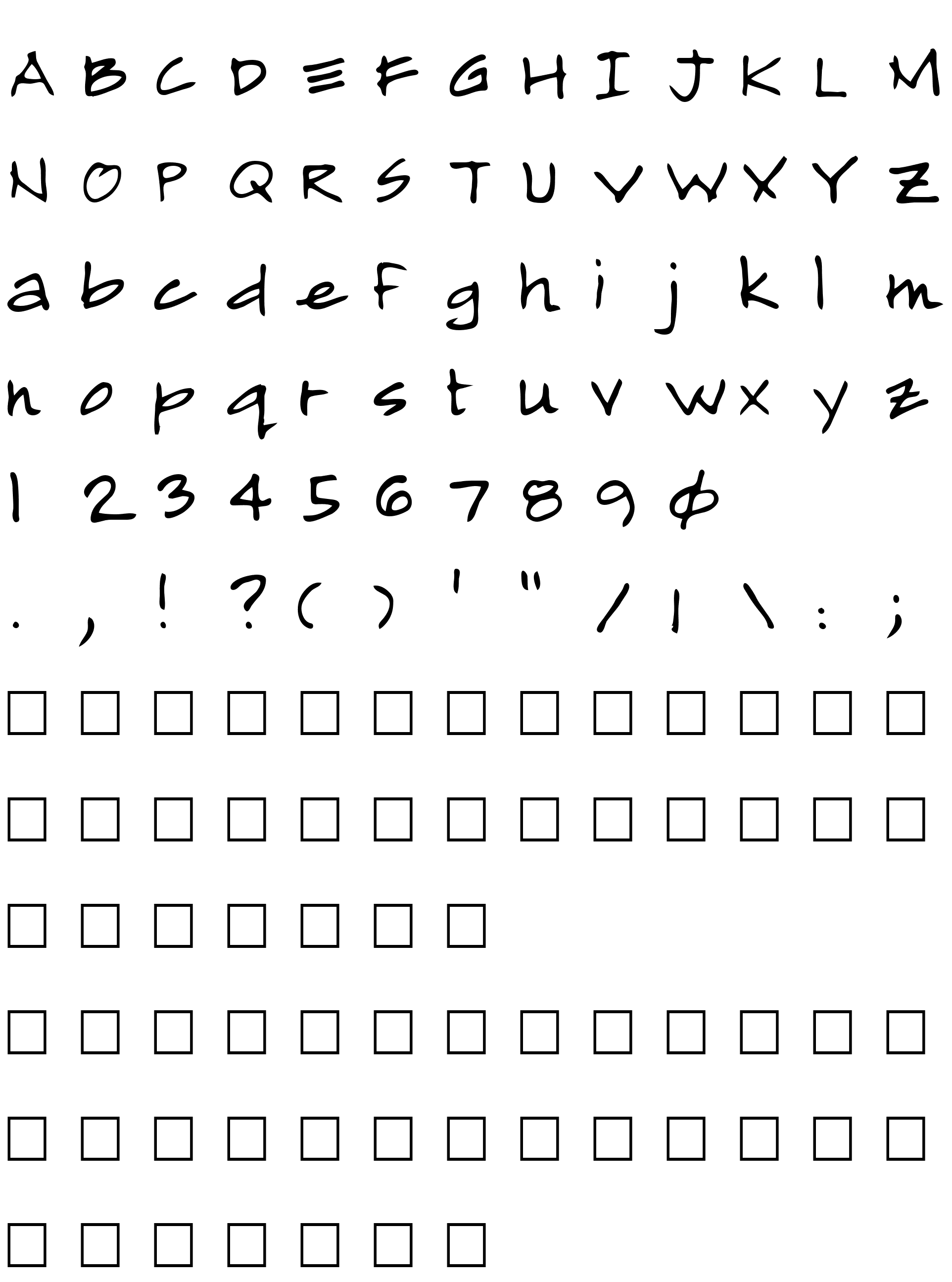 Шрифт Almagro Regular