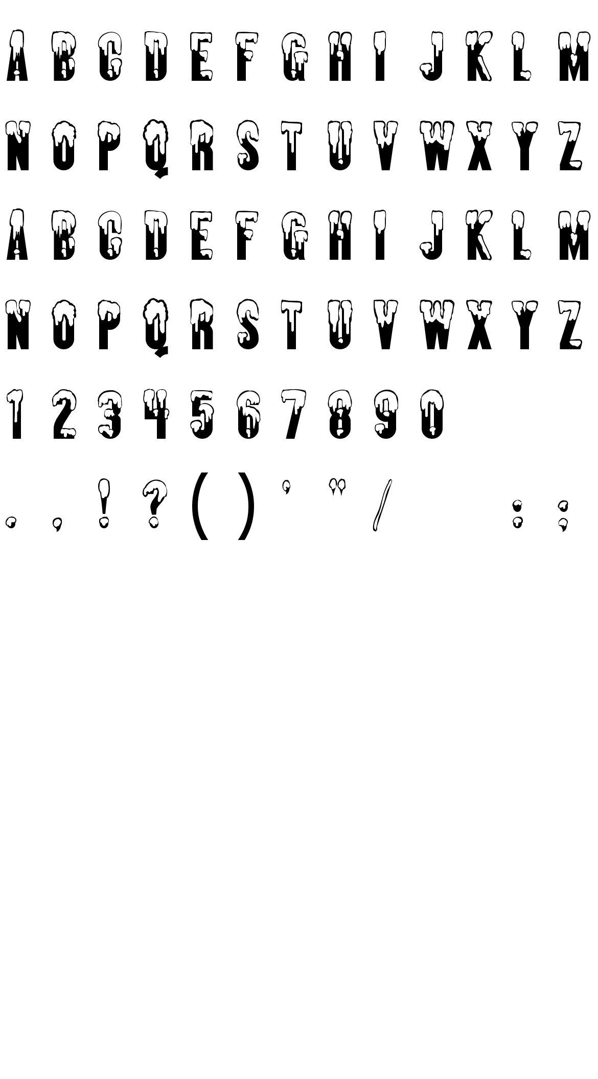 Шрифт Almonte Snow