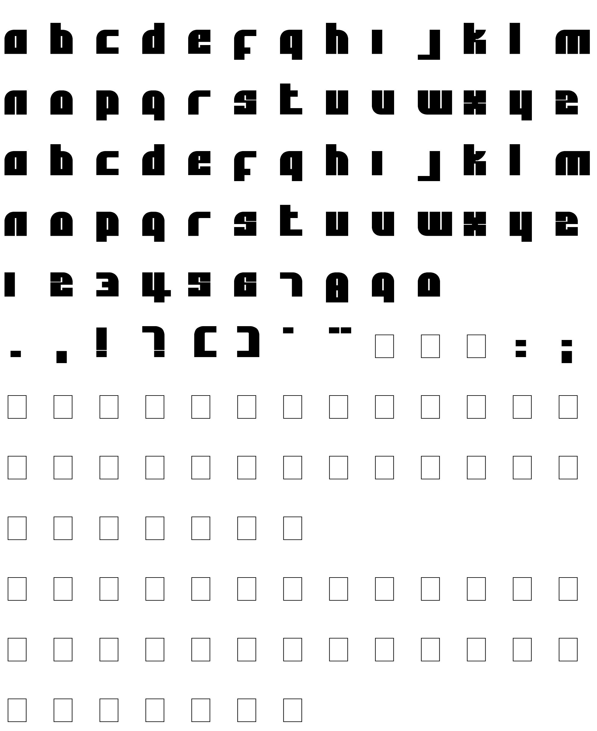 Шрифт Alpha Flight Solid