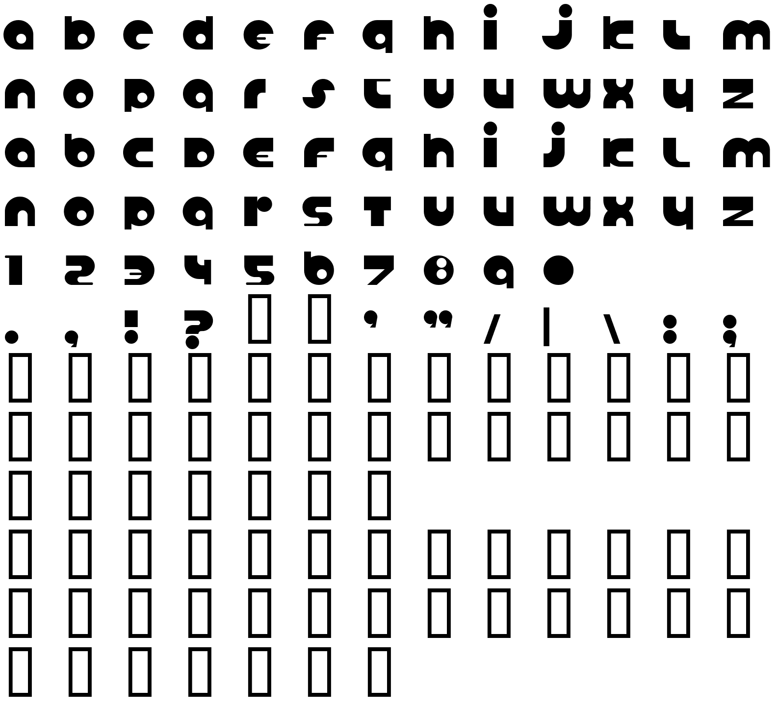 Шрифт Anabolic Spheroid