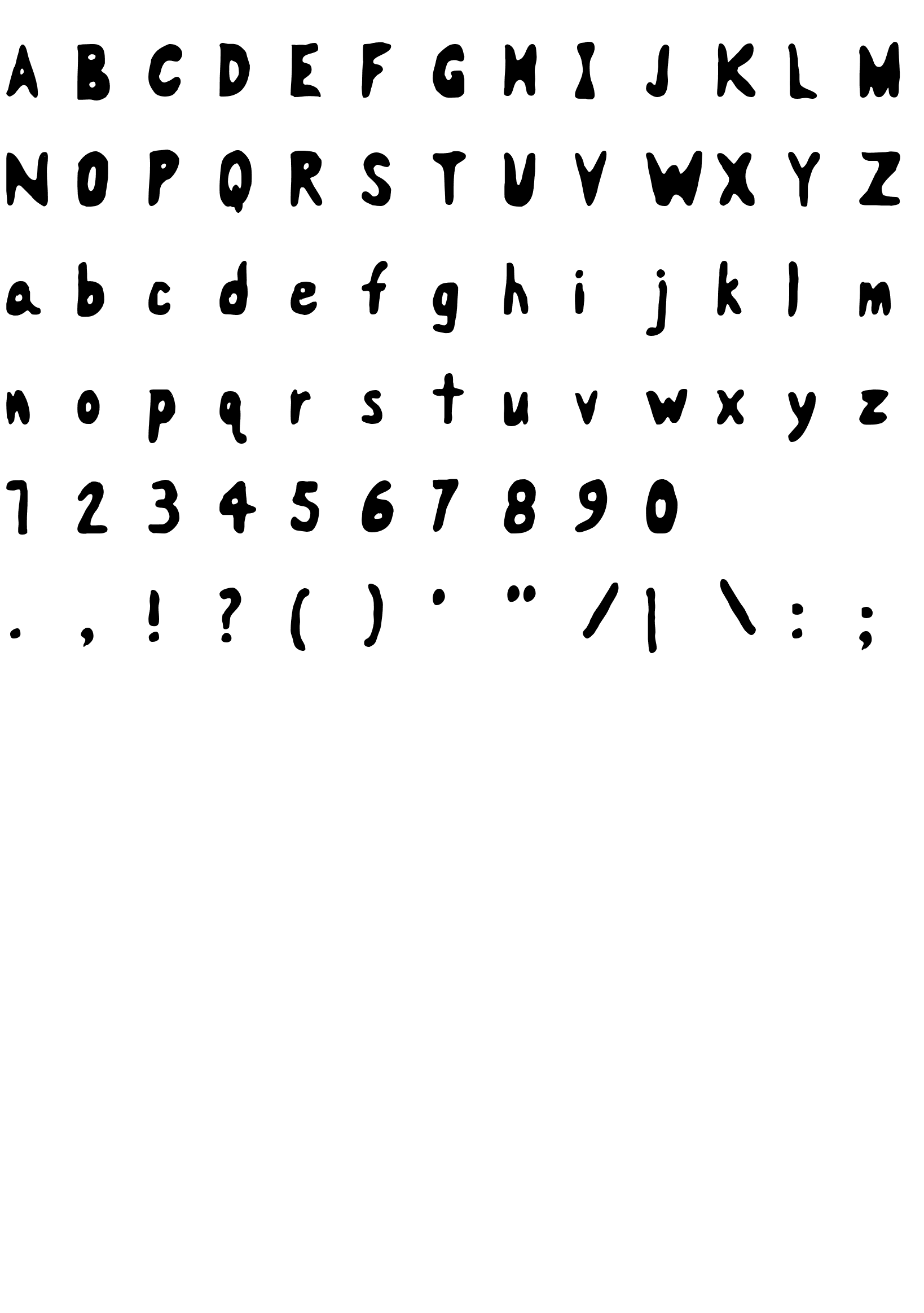 Шрифт Analgesics