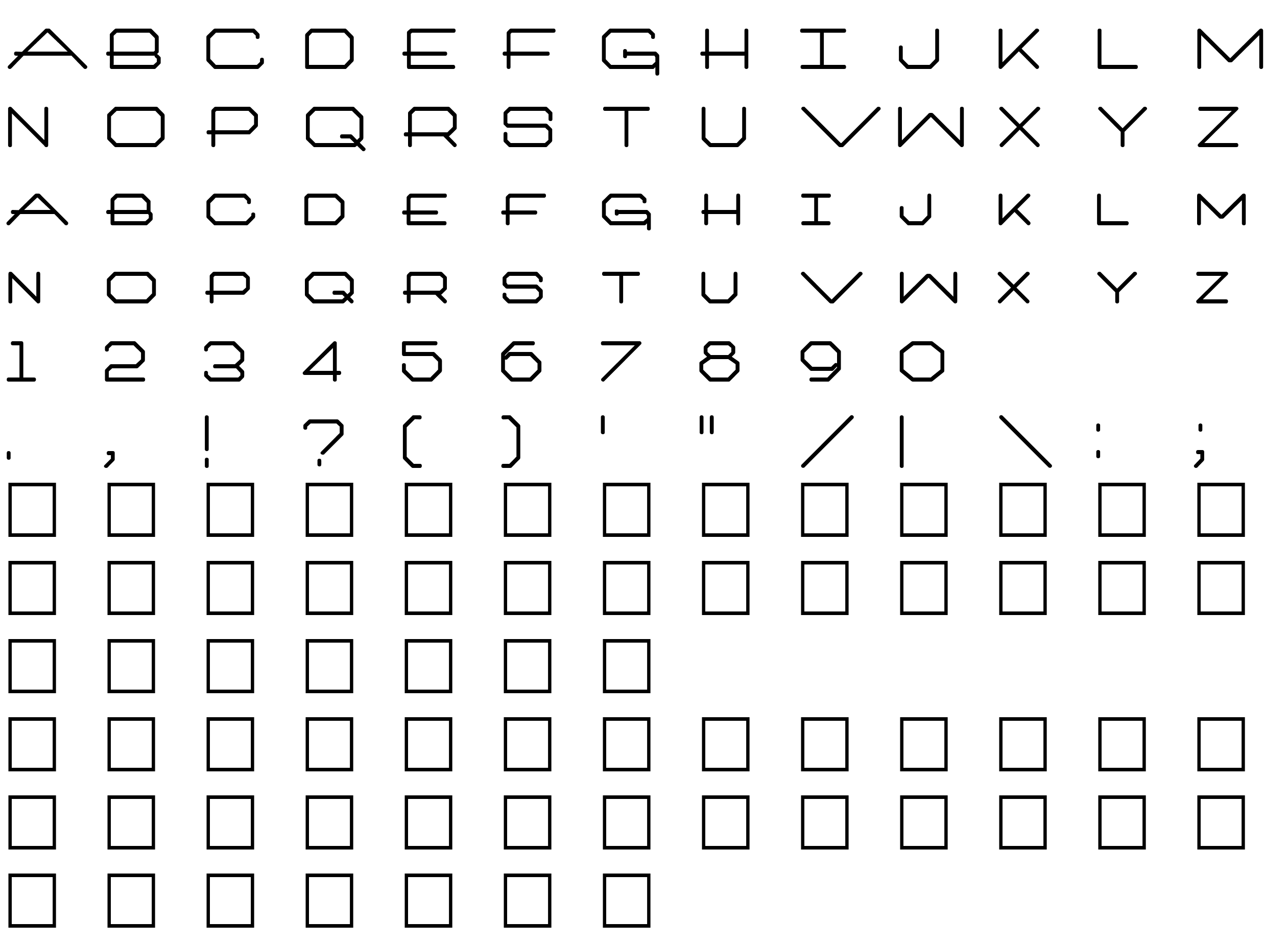 Шрифт Architext Bold