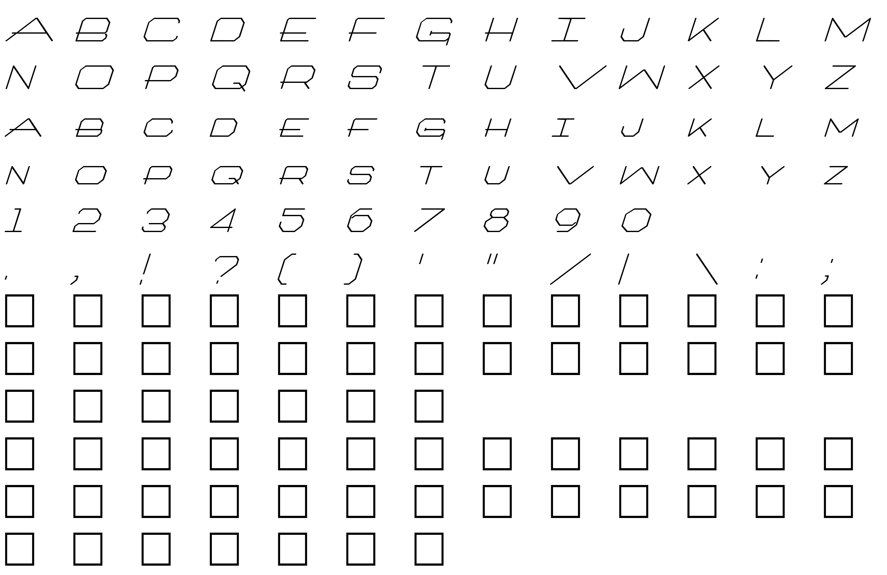 Шрифт Architext Italic