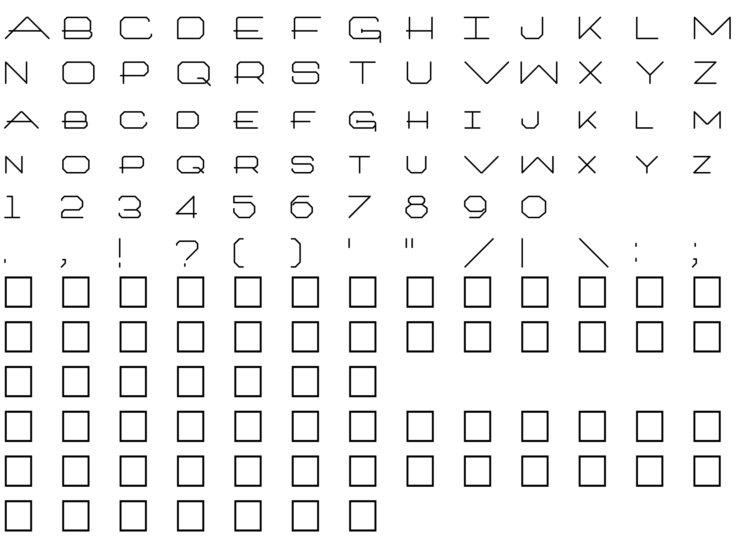 Шрифт Architext Regular