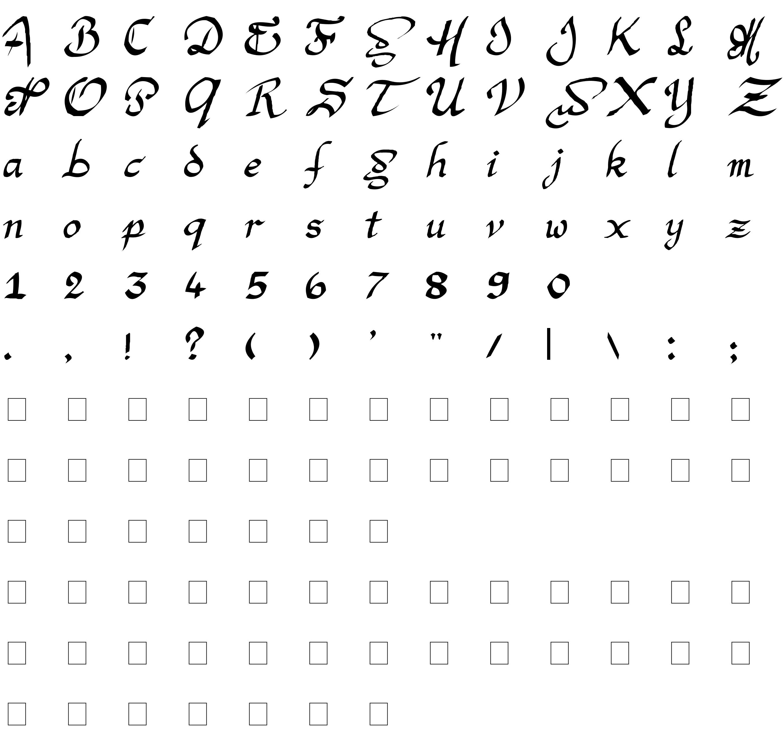 Шрифт Argor Man Scaqh