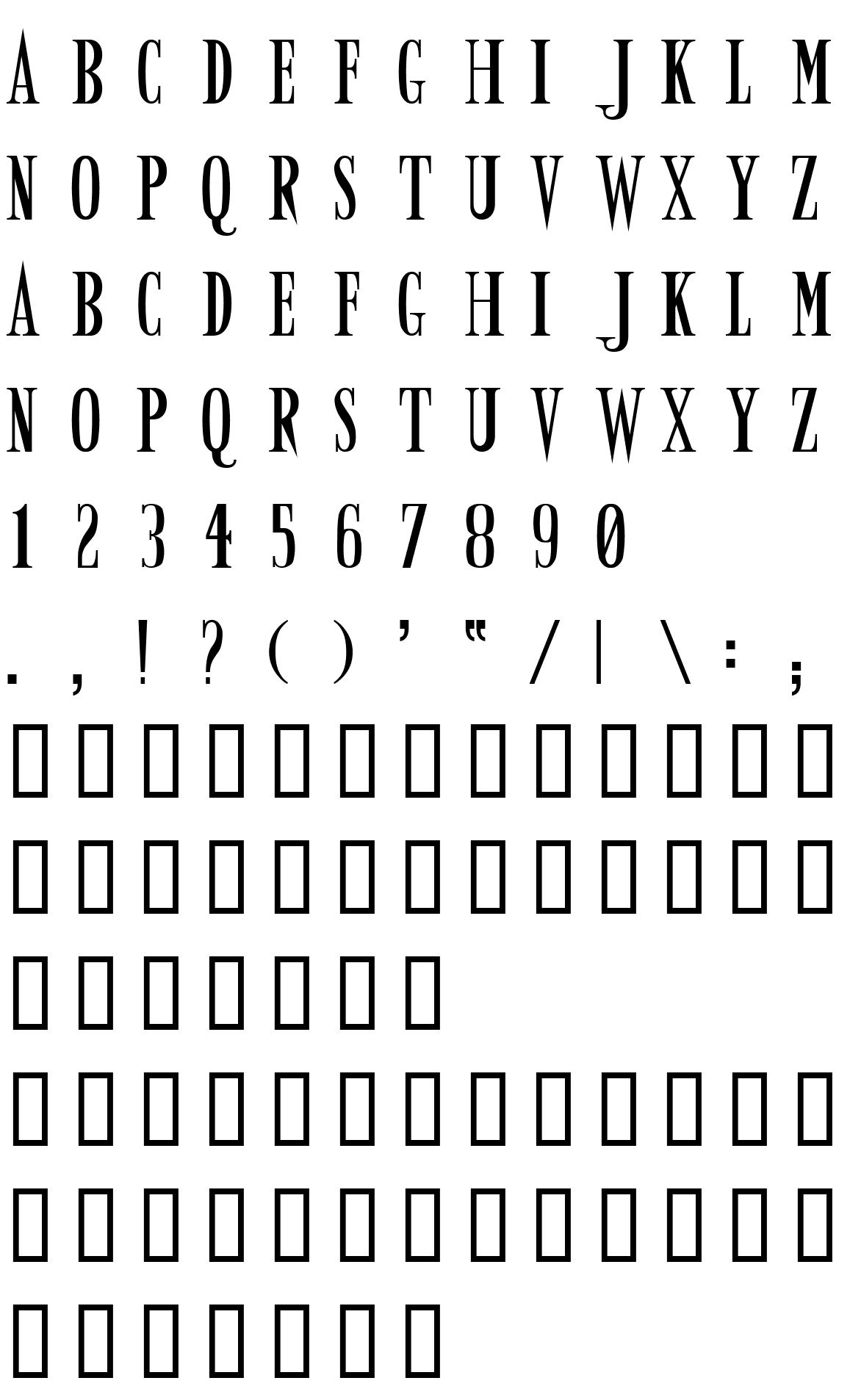 Шрифт Army of Darkness