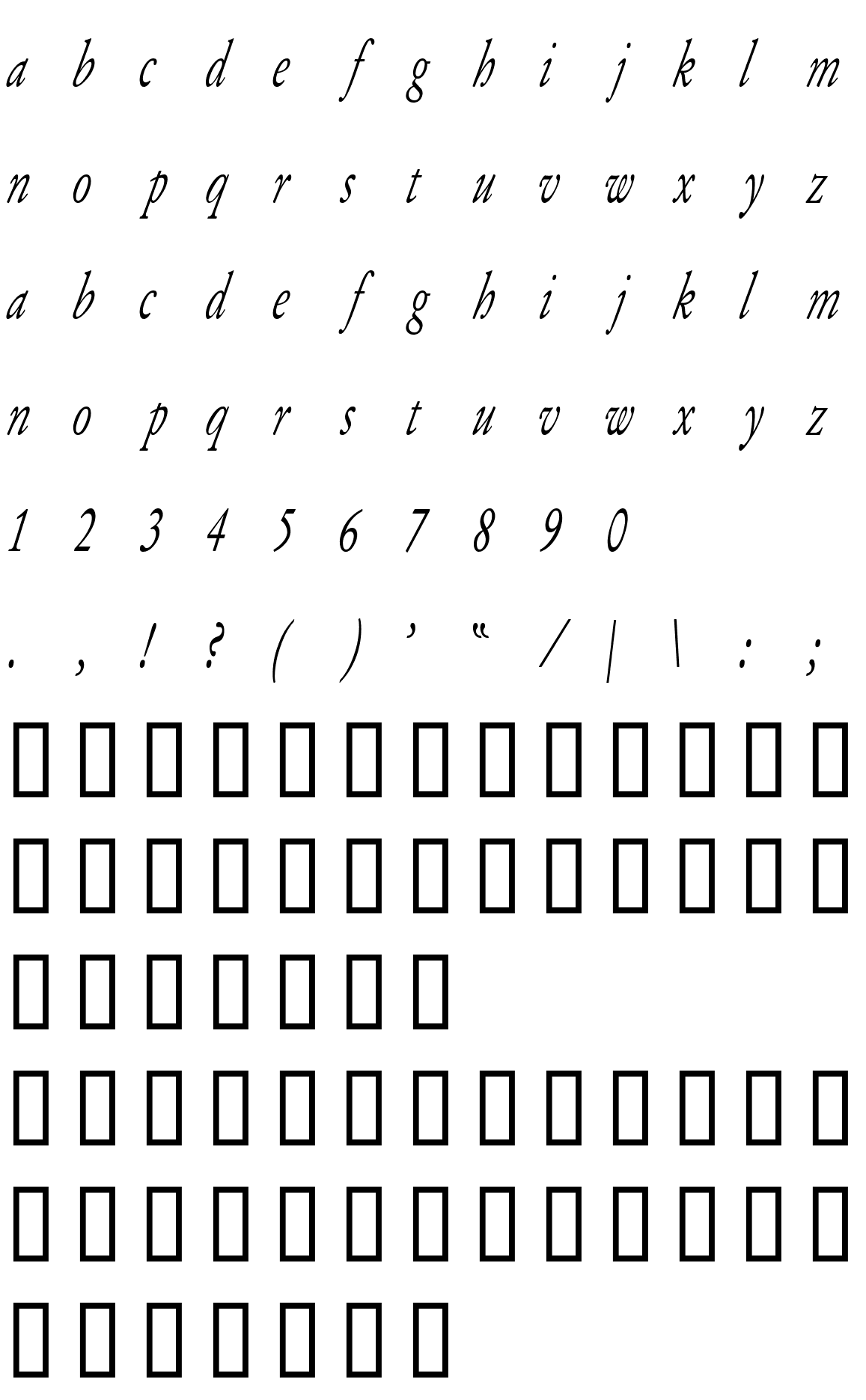 Шрифт Army of Darkness Italic