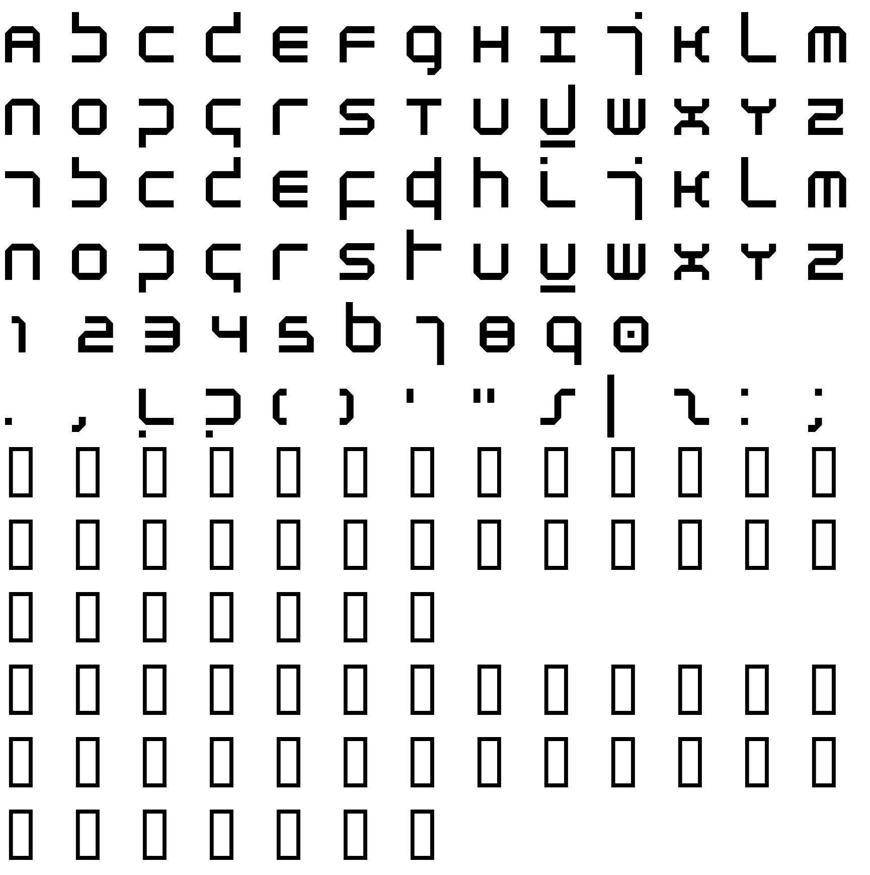 Шрифт Atmosphere