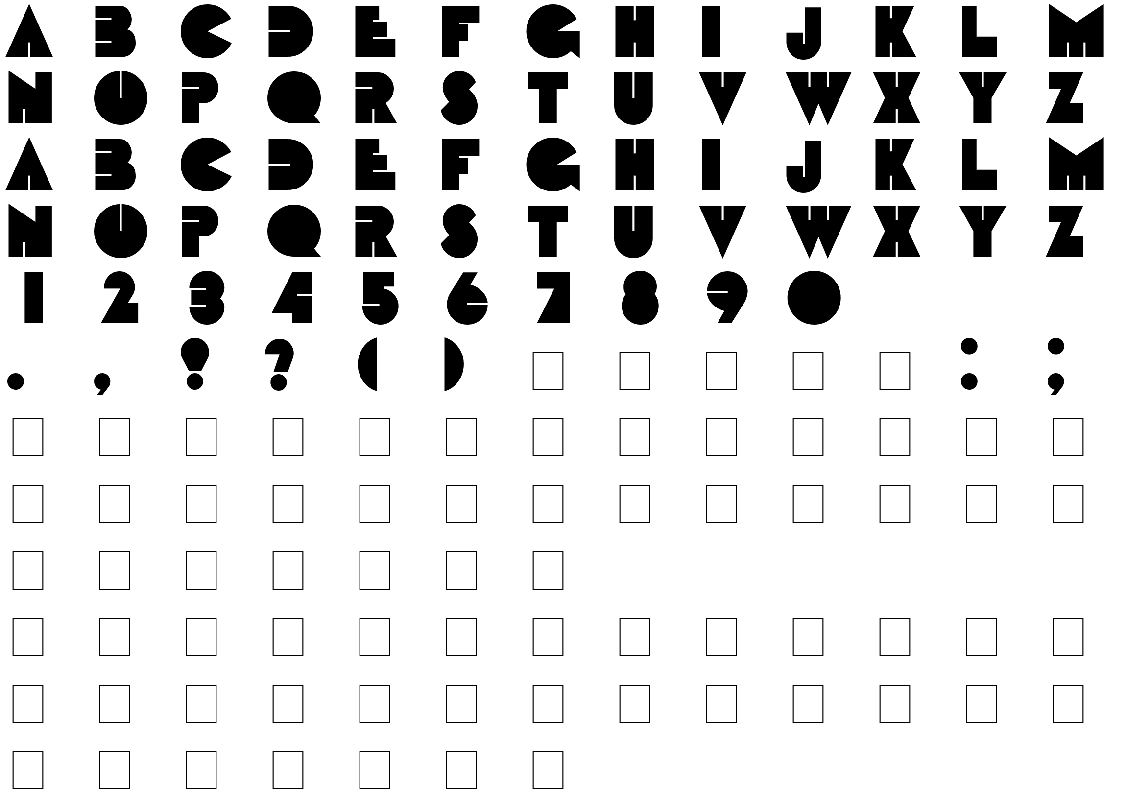 Шрифт Baby baby Normal