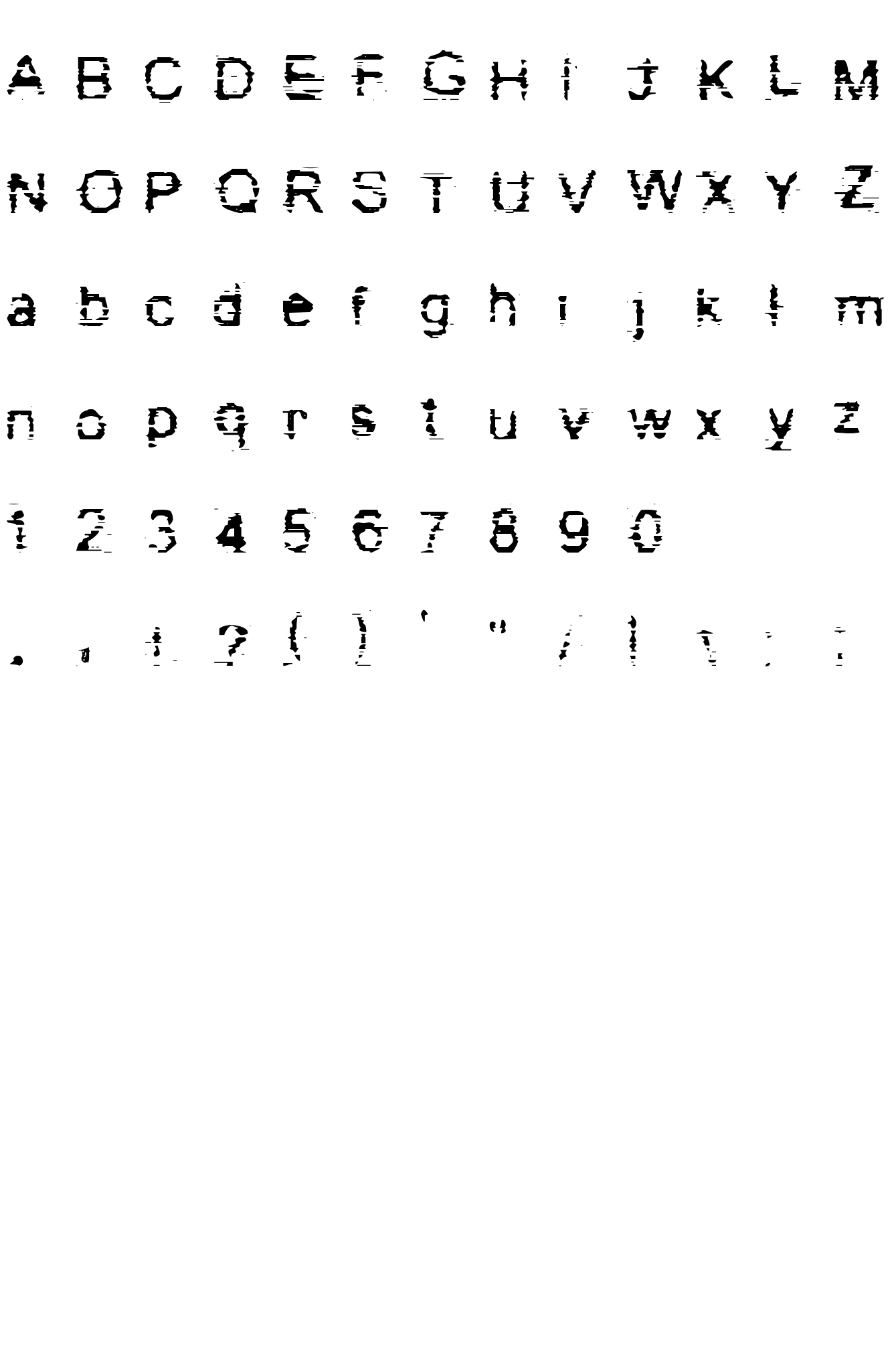 Шрифт Bad Cargo 2.0