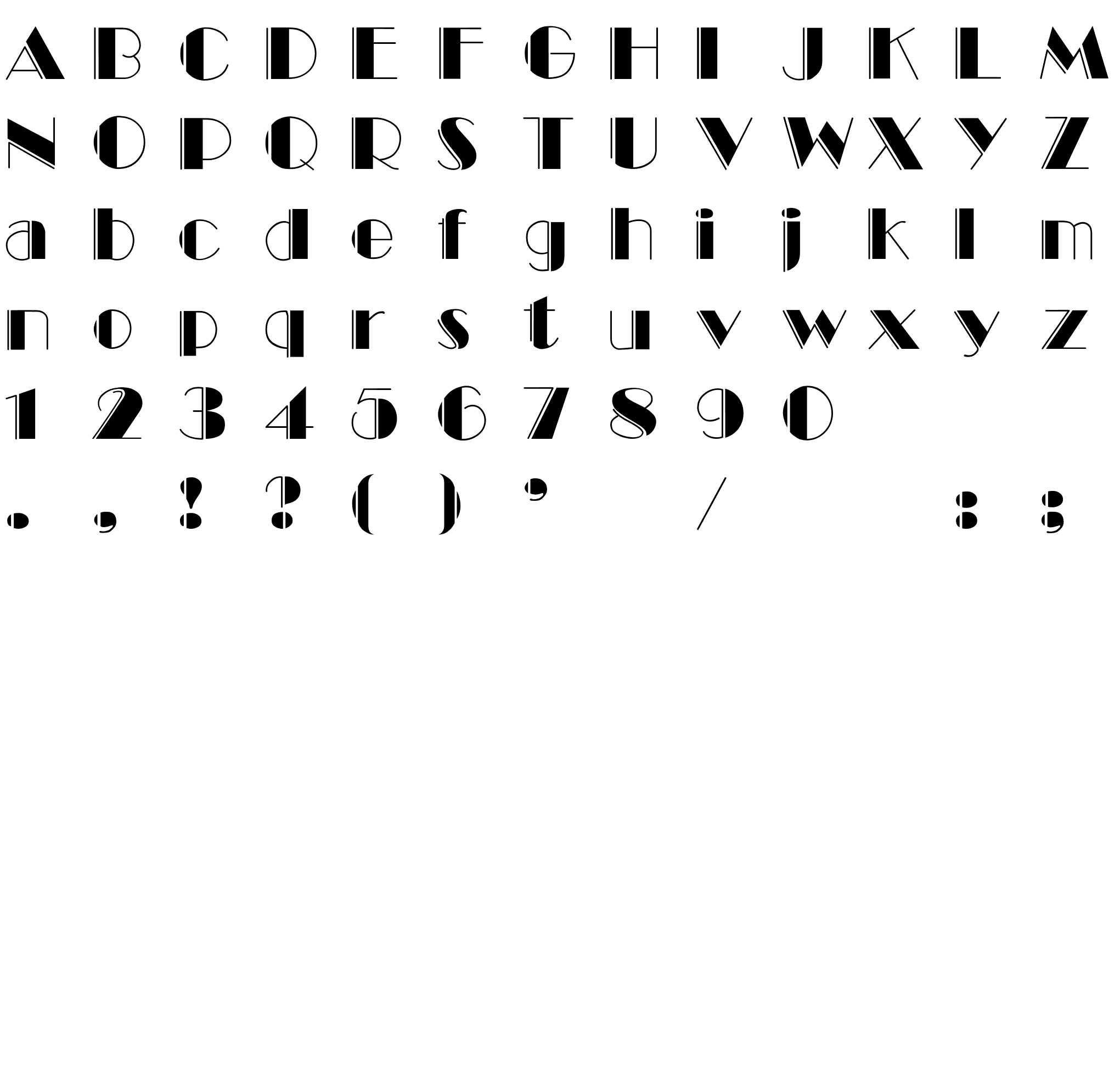 Шрифт BalletEngraved