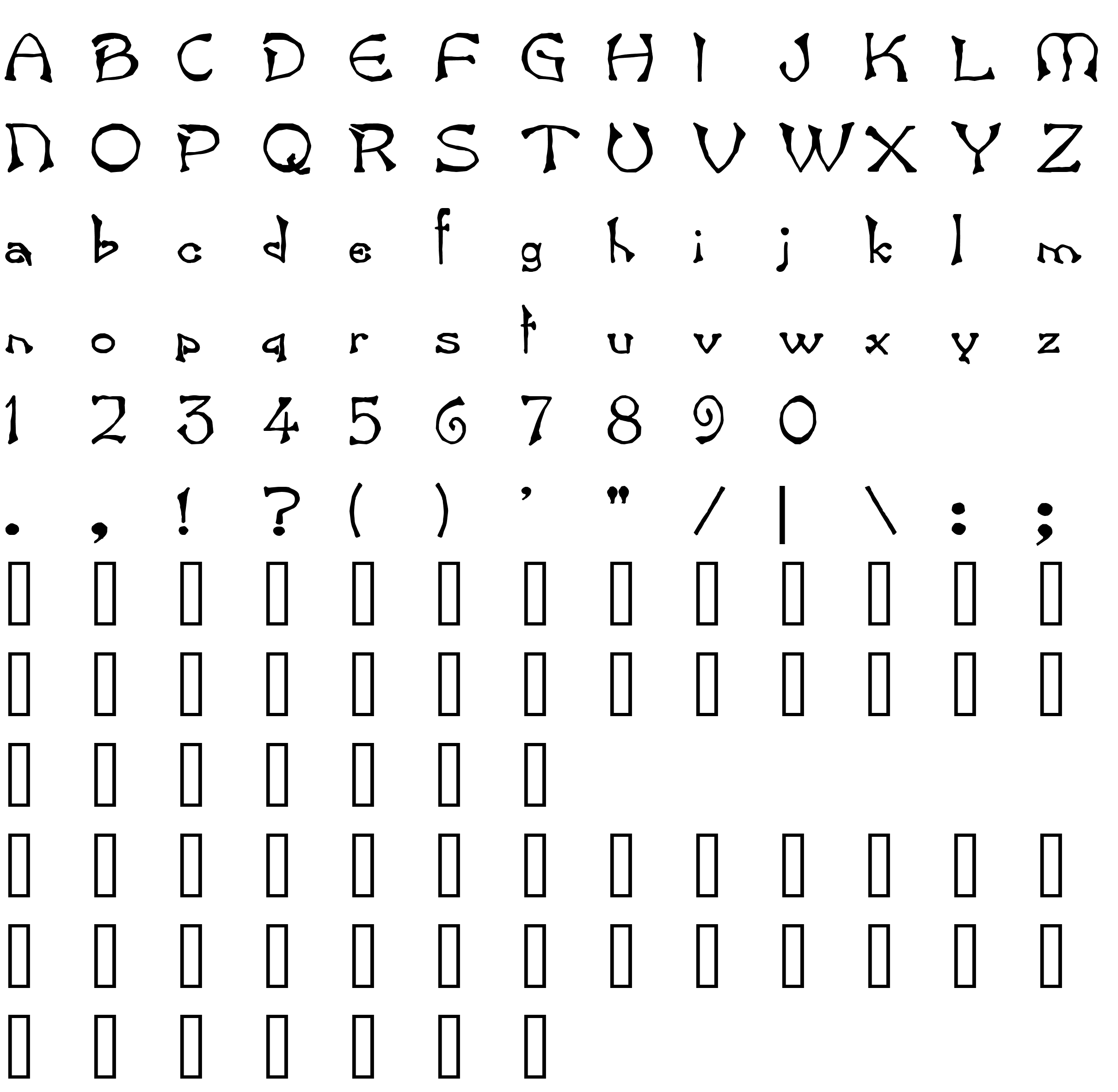 Шрифт Bart Bold