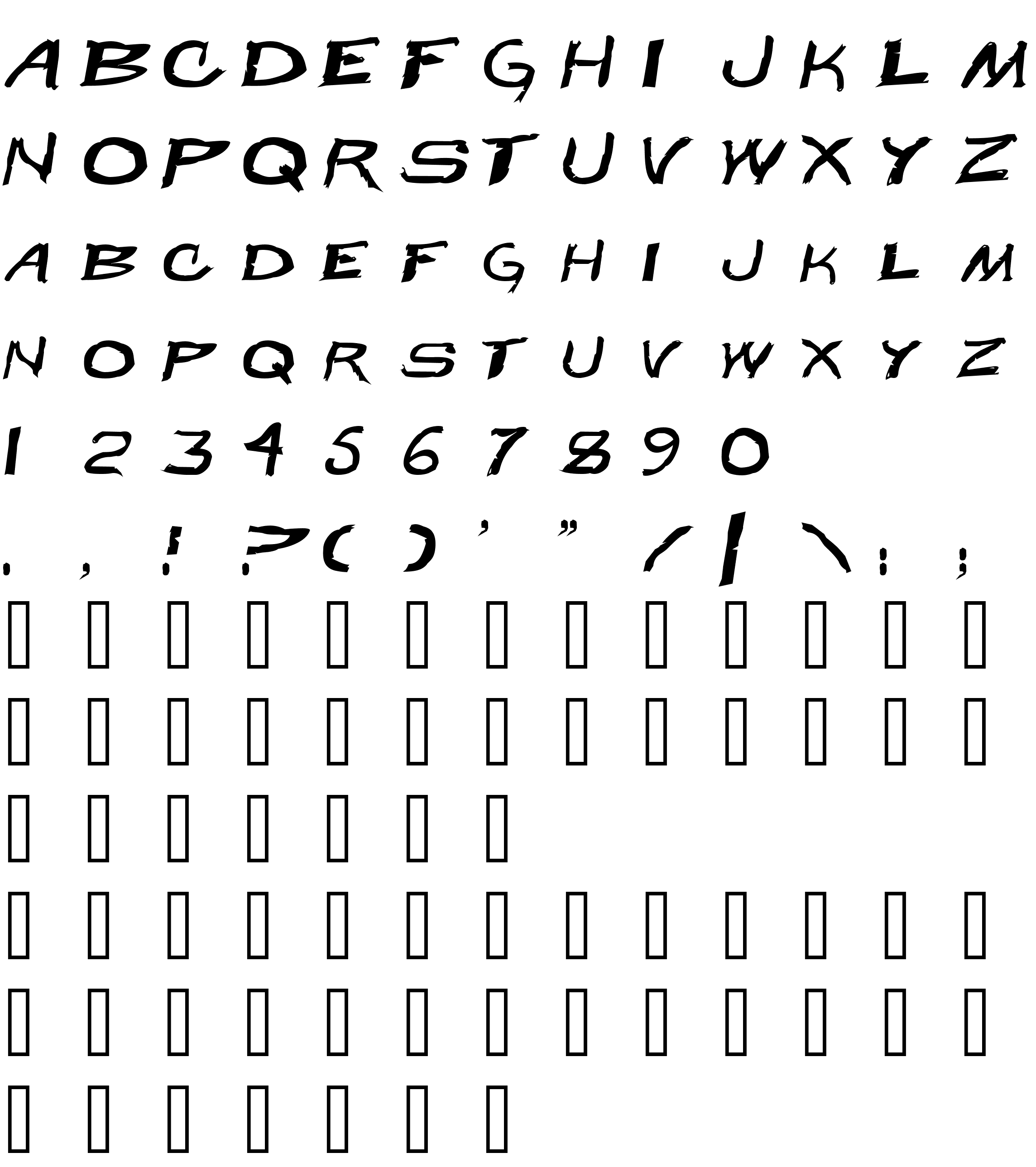 Шрифт Beast Wars