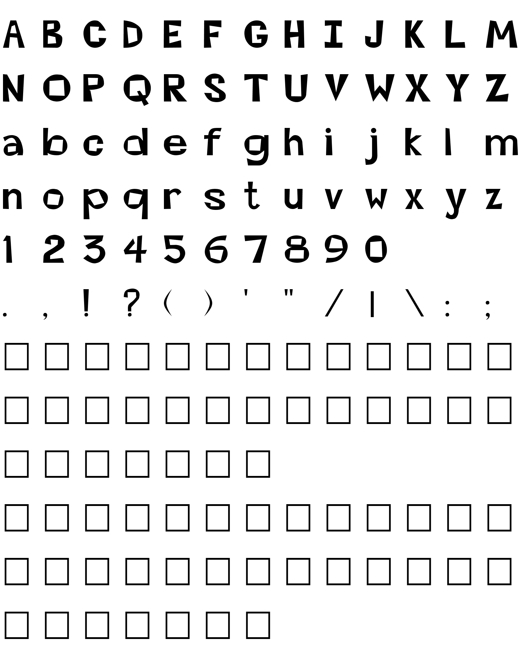 Шрифт Beatsville Regular