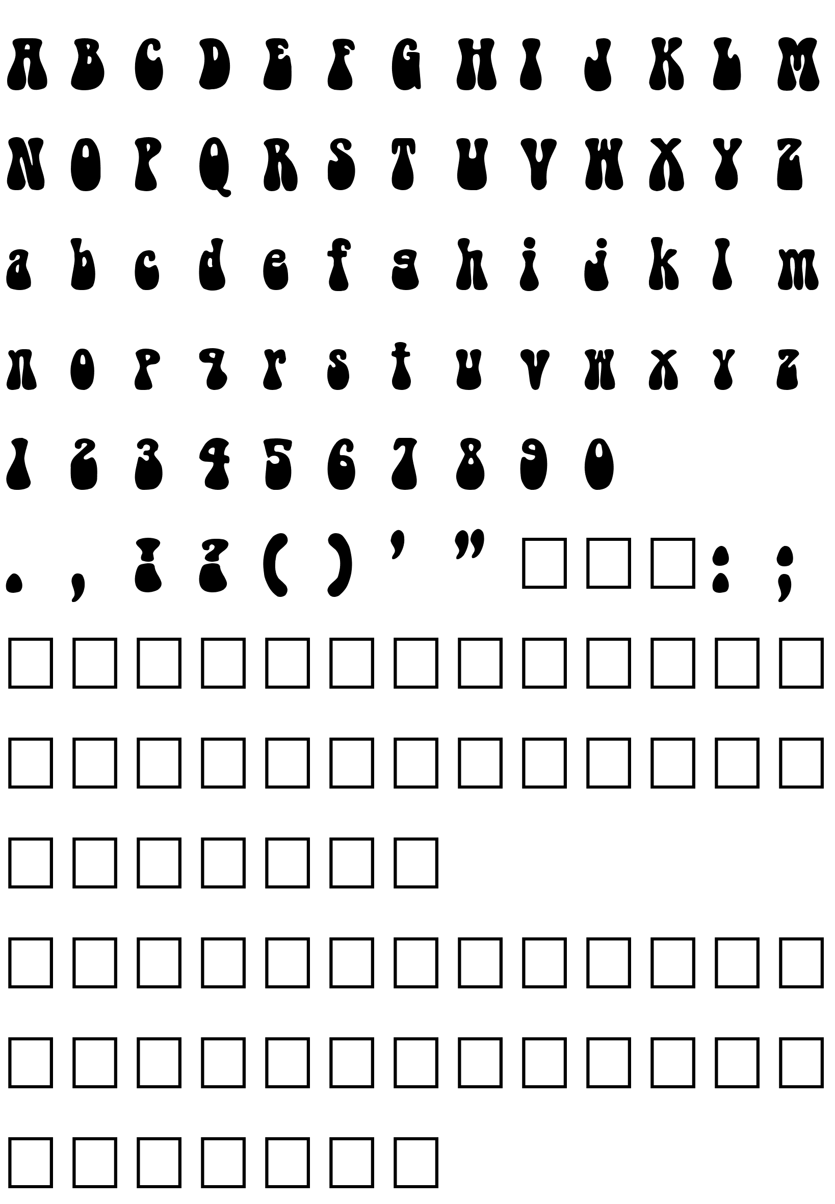 Шрифт BellBottom.Laser