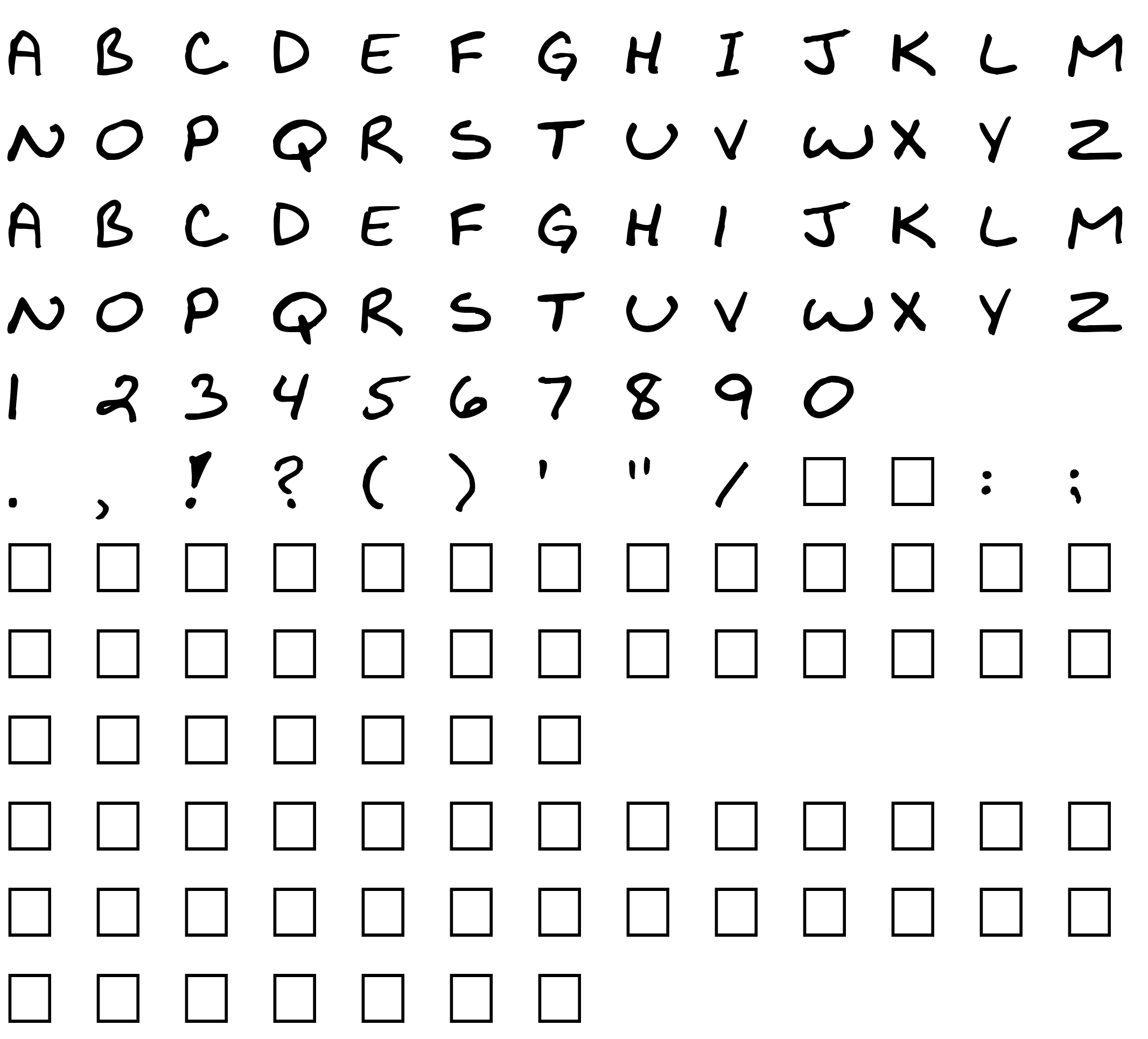 Шрифт Bikly Bold