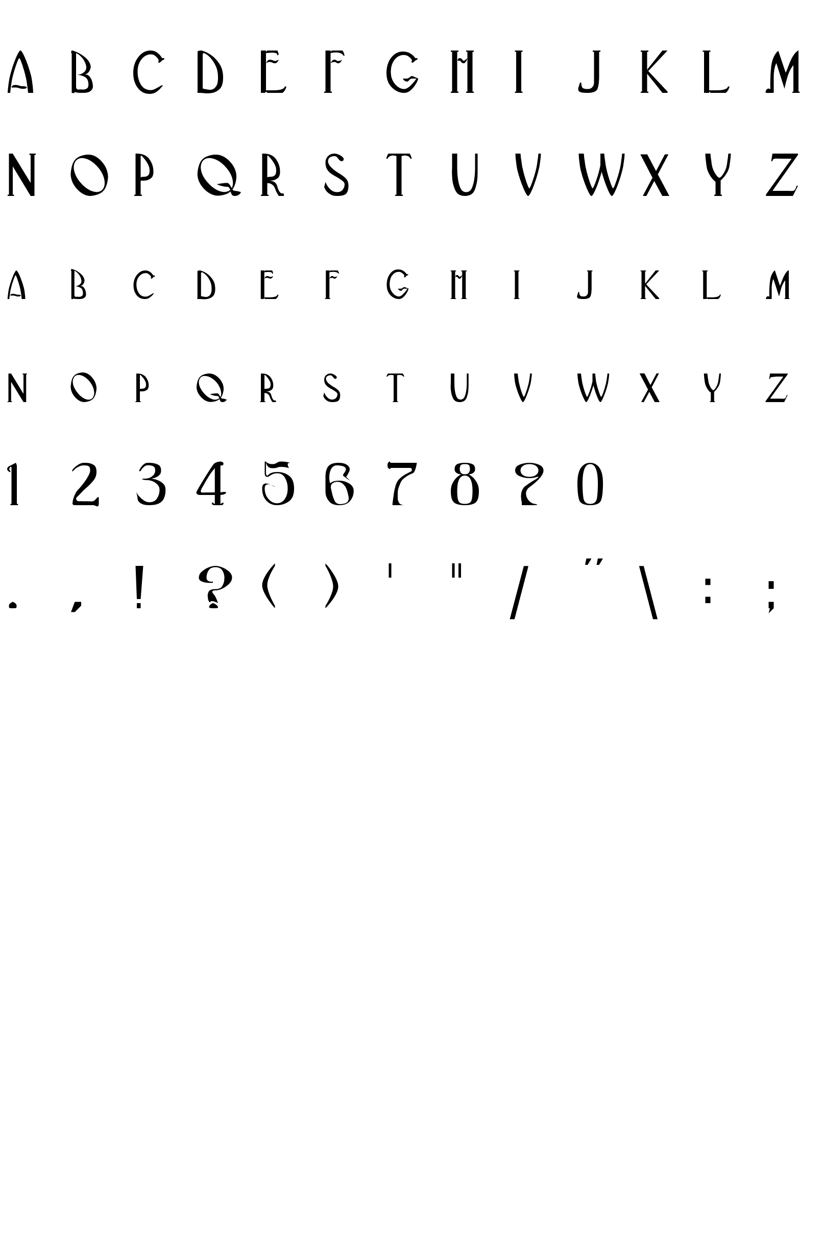 Шрифт BlackAdderII