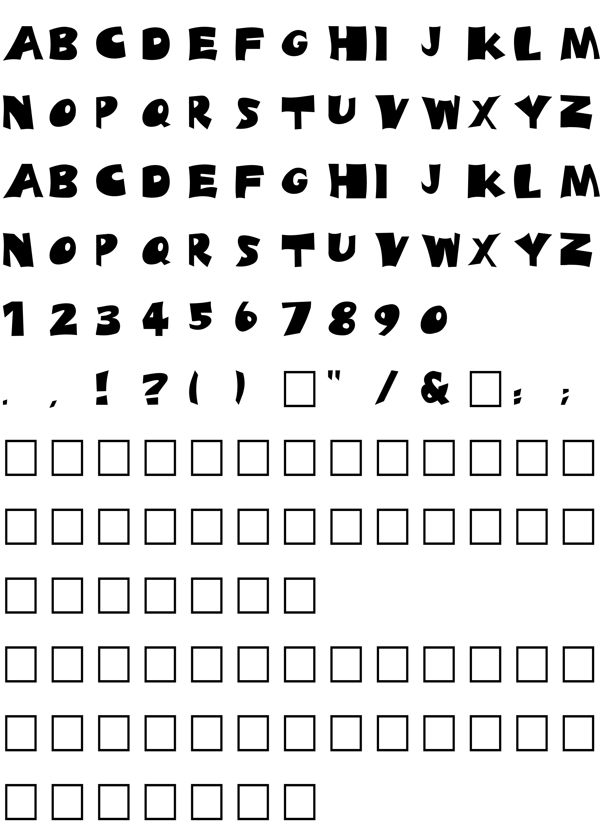 Шрифт Blades Regular